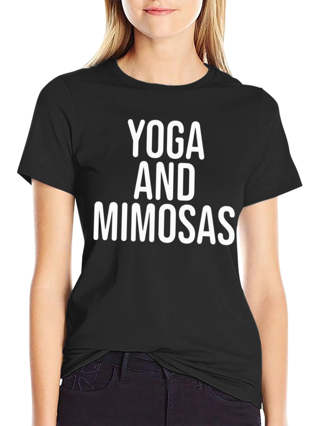 Yoga and Mimosas Graphic Tee