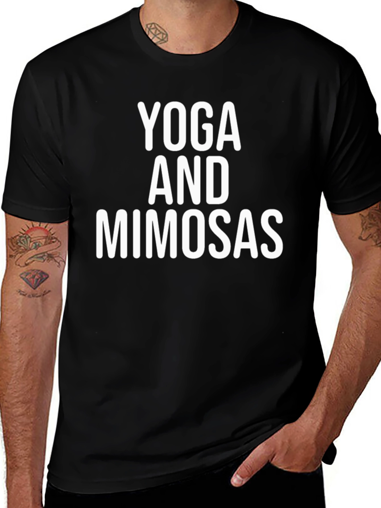 Yoga and Mimosas Graphic Tee