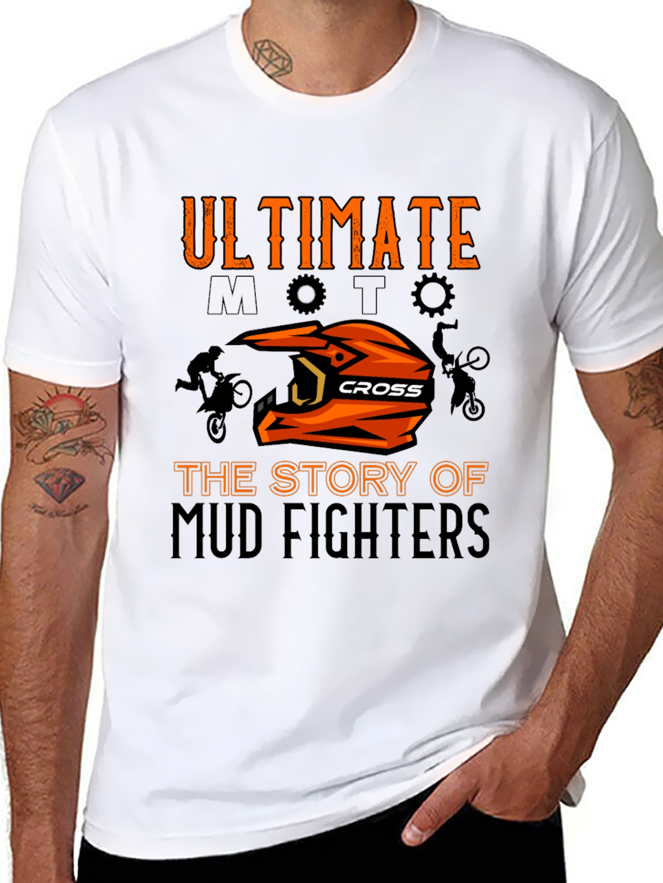 Ultimate Moto Mud Fighters Graphic T-Shirt