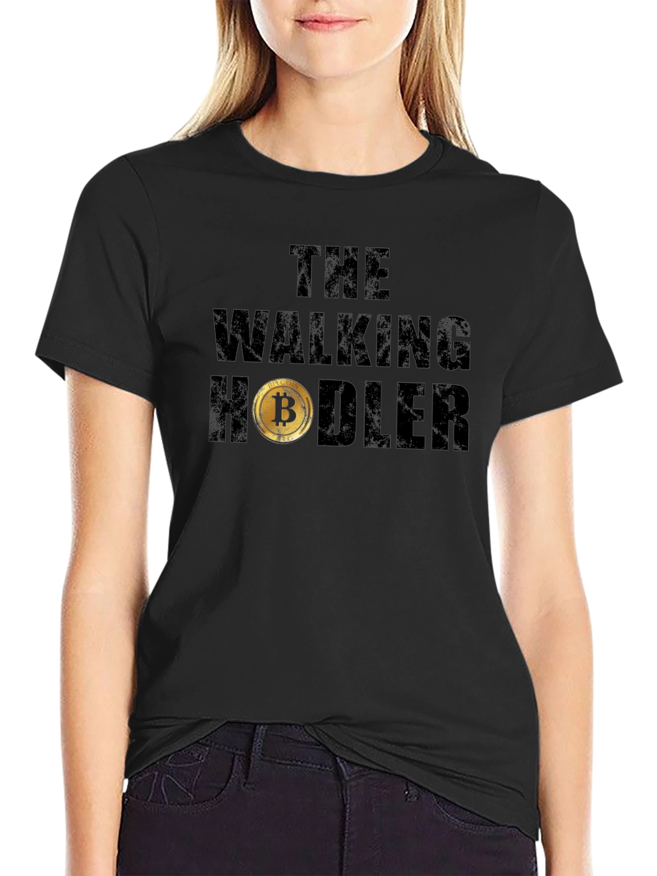 The Walking Hodler Bitcoin Crypto T-Shirt