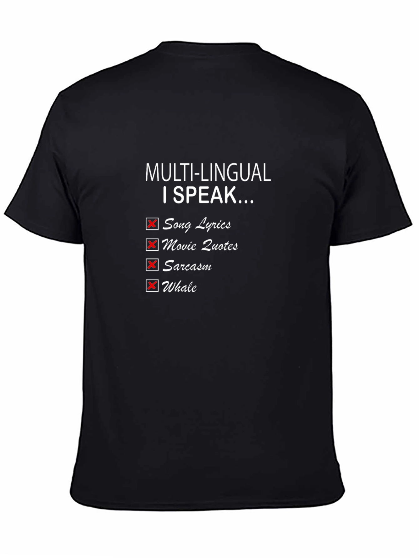 Multilingual I Speak Funny T-Shirt