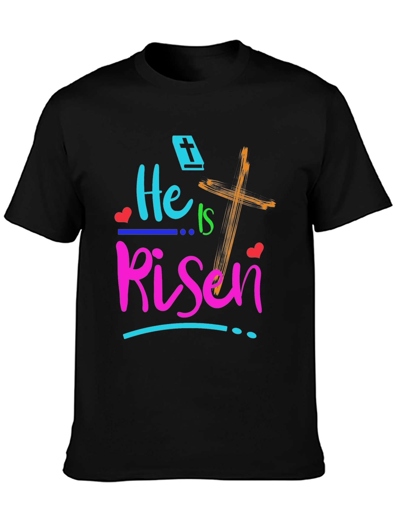 He Is Risen Easter Graphic T-Shirt