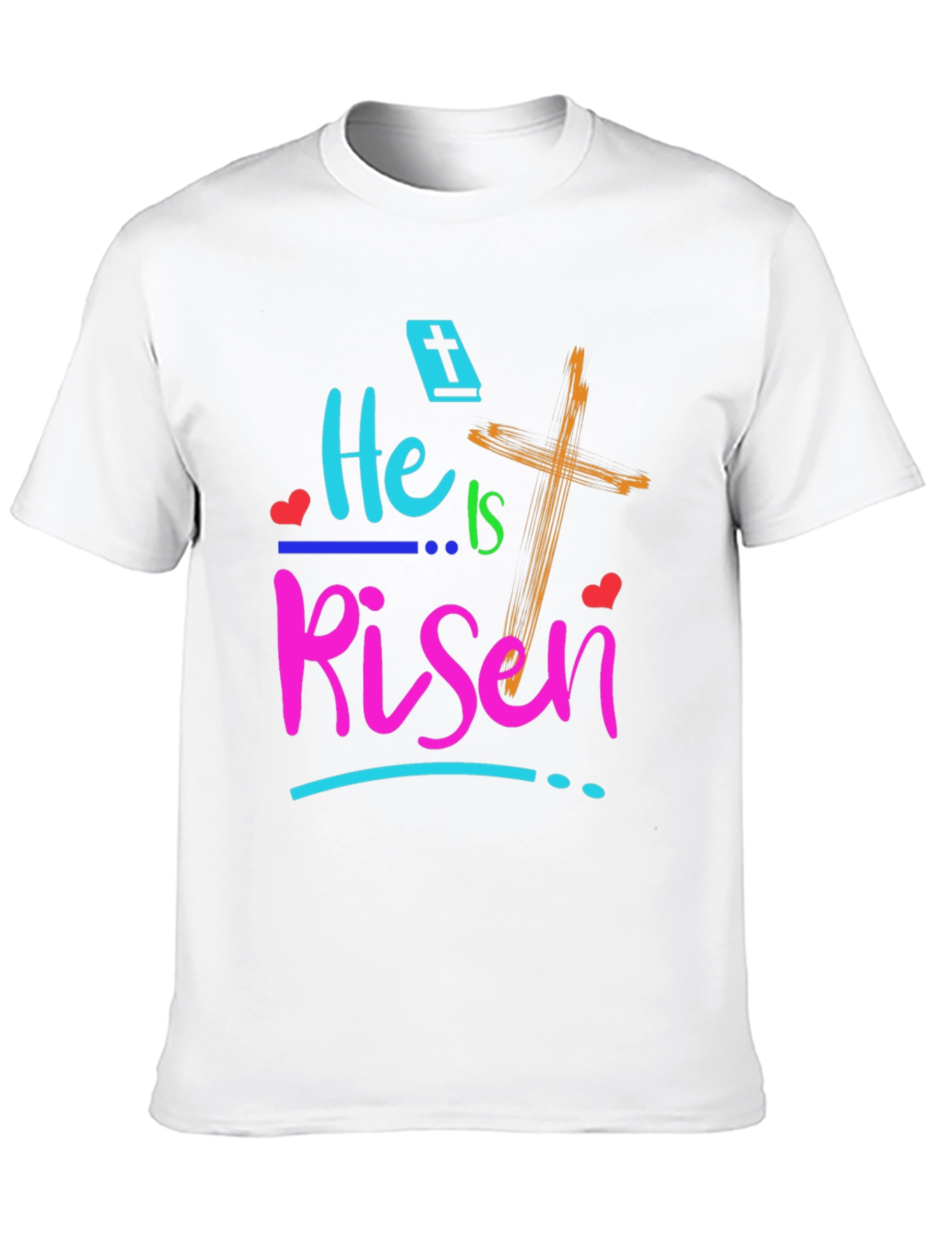 He Is Risen Easter Graphic T-Shirt