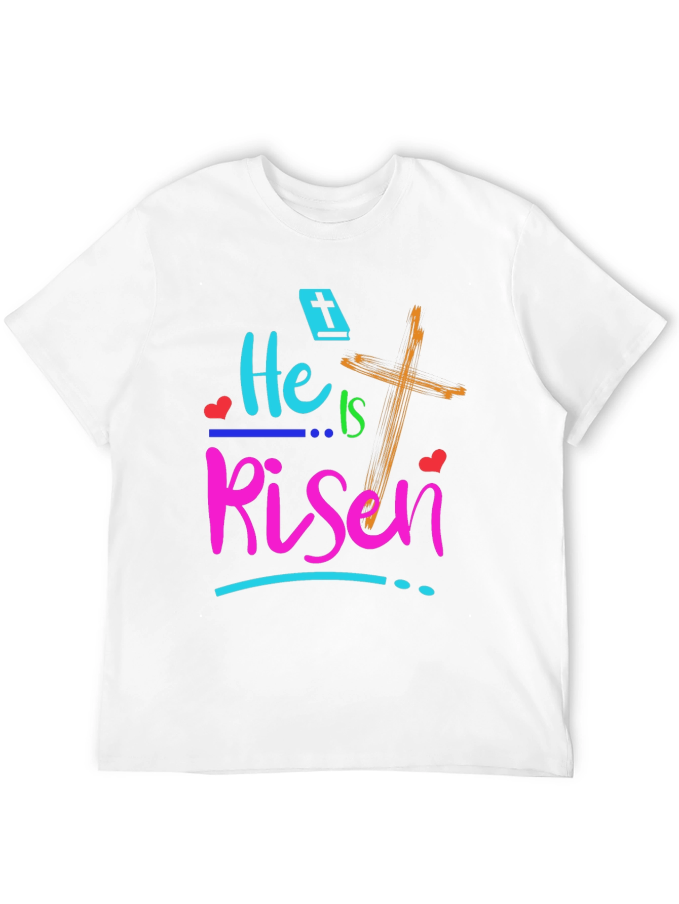 He Is Risen Easter Graphic T-Shirt