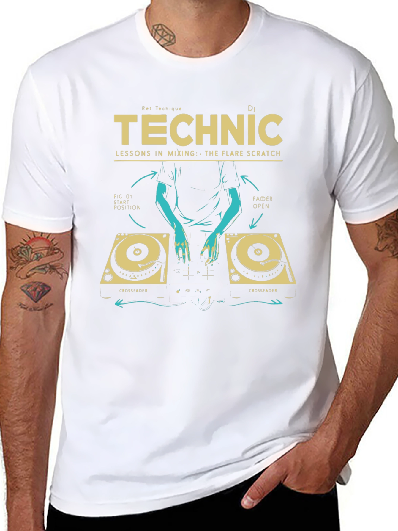 Technic DJ Mixing Lessons T-Shirt