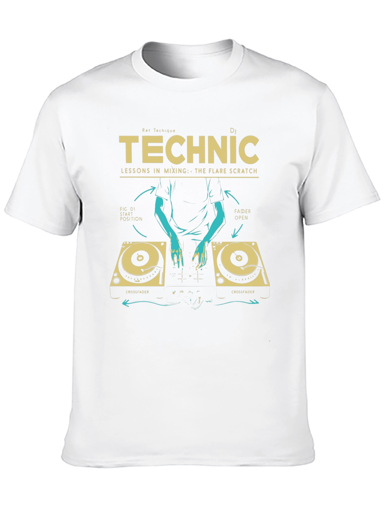 Technic DJ Mixing Lessons T-Shirt