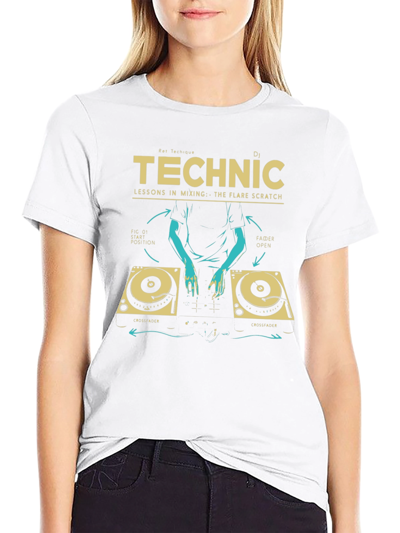 Technic DJ Mixing Lessons T-Shirt
