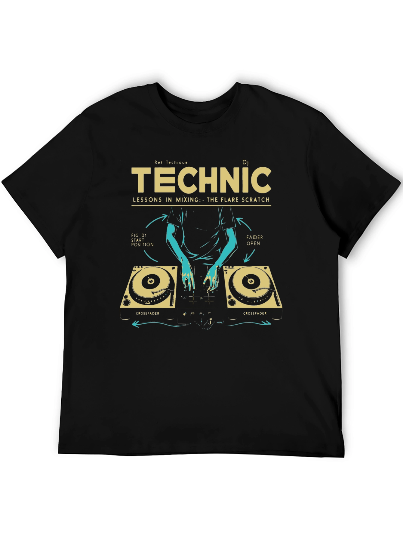 Technic DJ Mixing Lessons T-Shirt