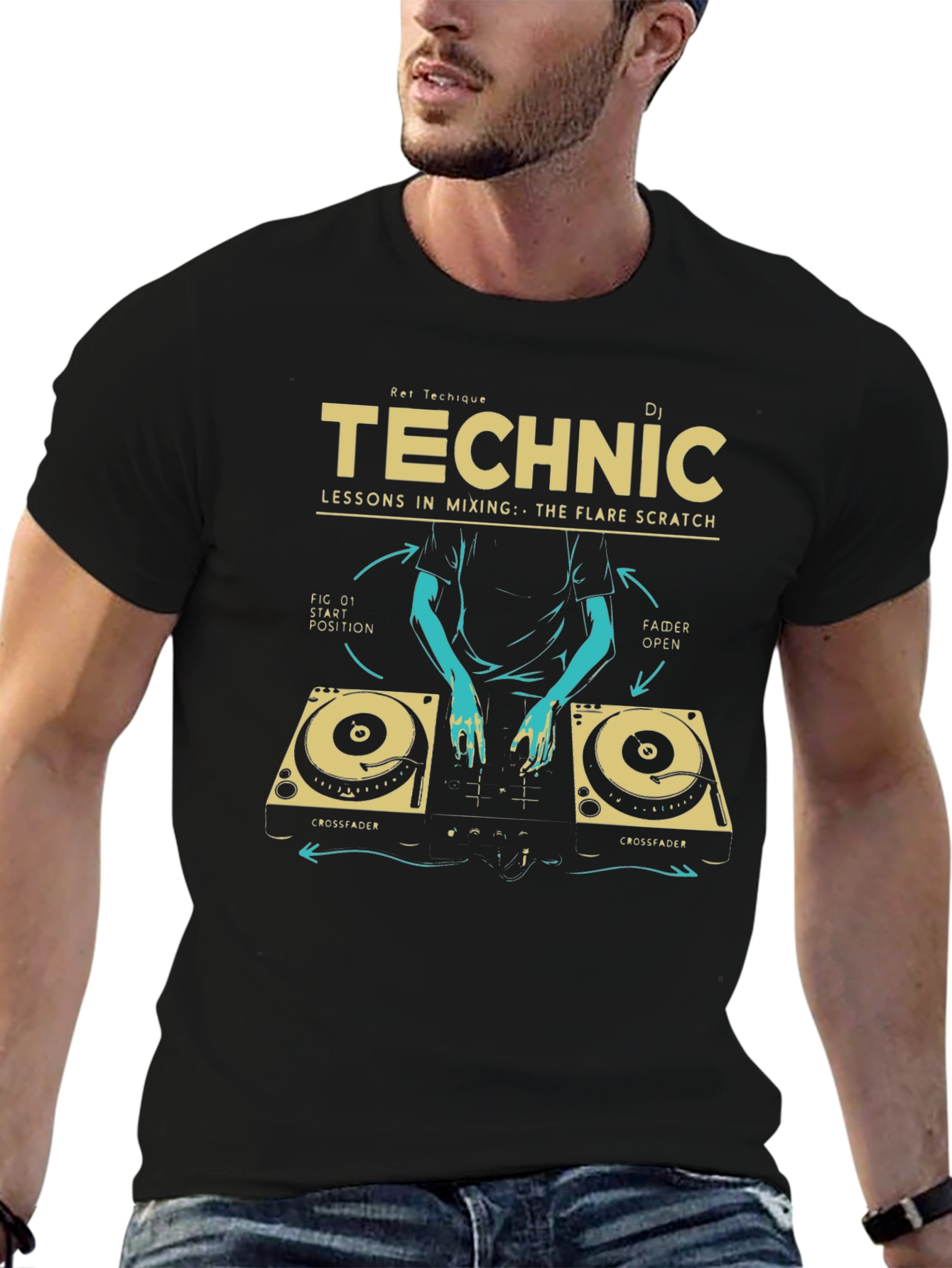 Technic DJ Mixing Lessons T-Shirt