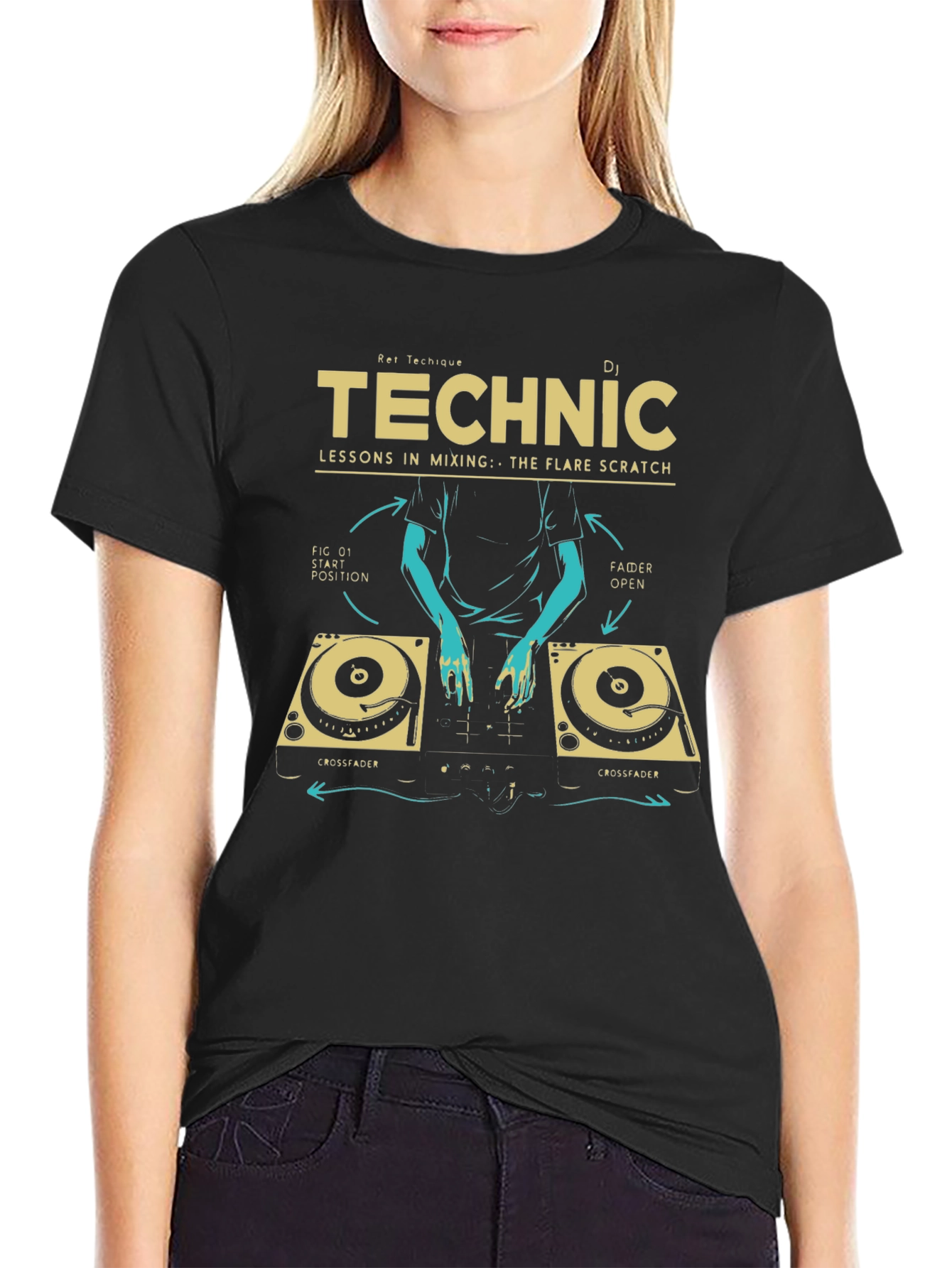 Technic DJ Mixing Lessons T-Shirt