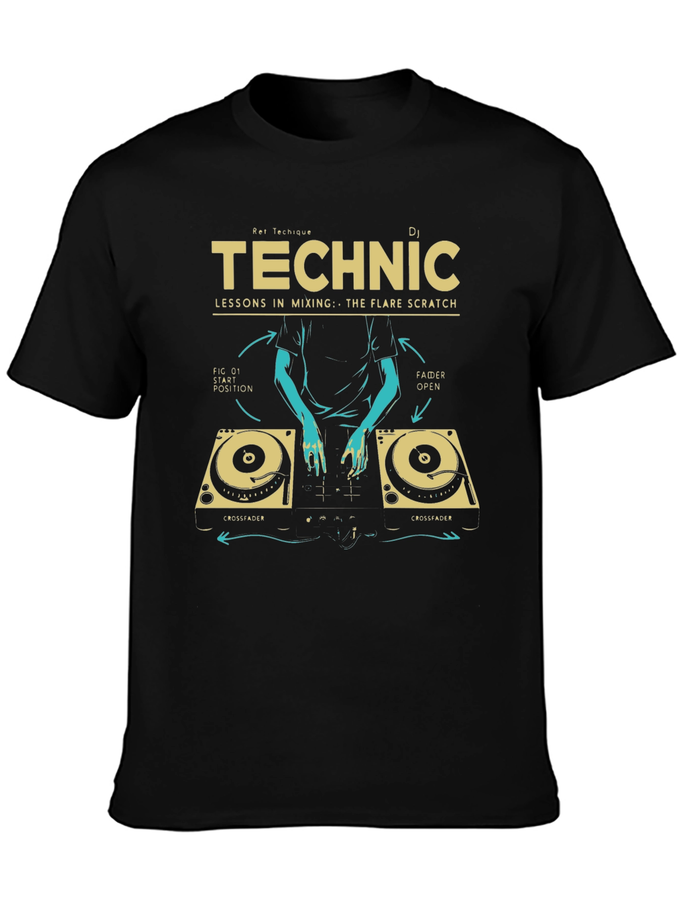 Technic DJ Mixing Lessons T-Shirt