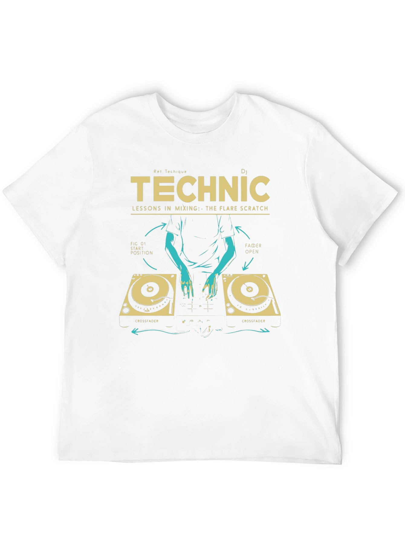 Technic DJ Mixing Lessons T-Shirt