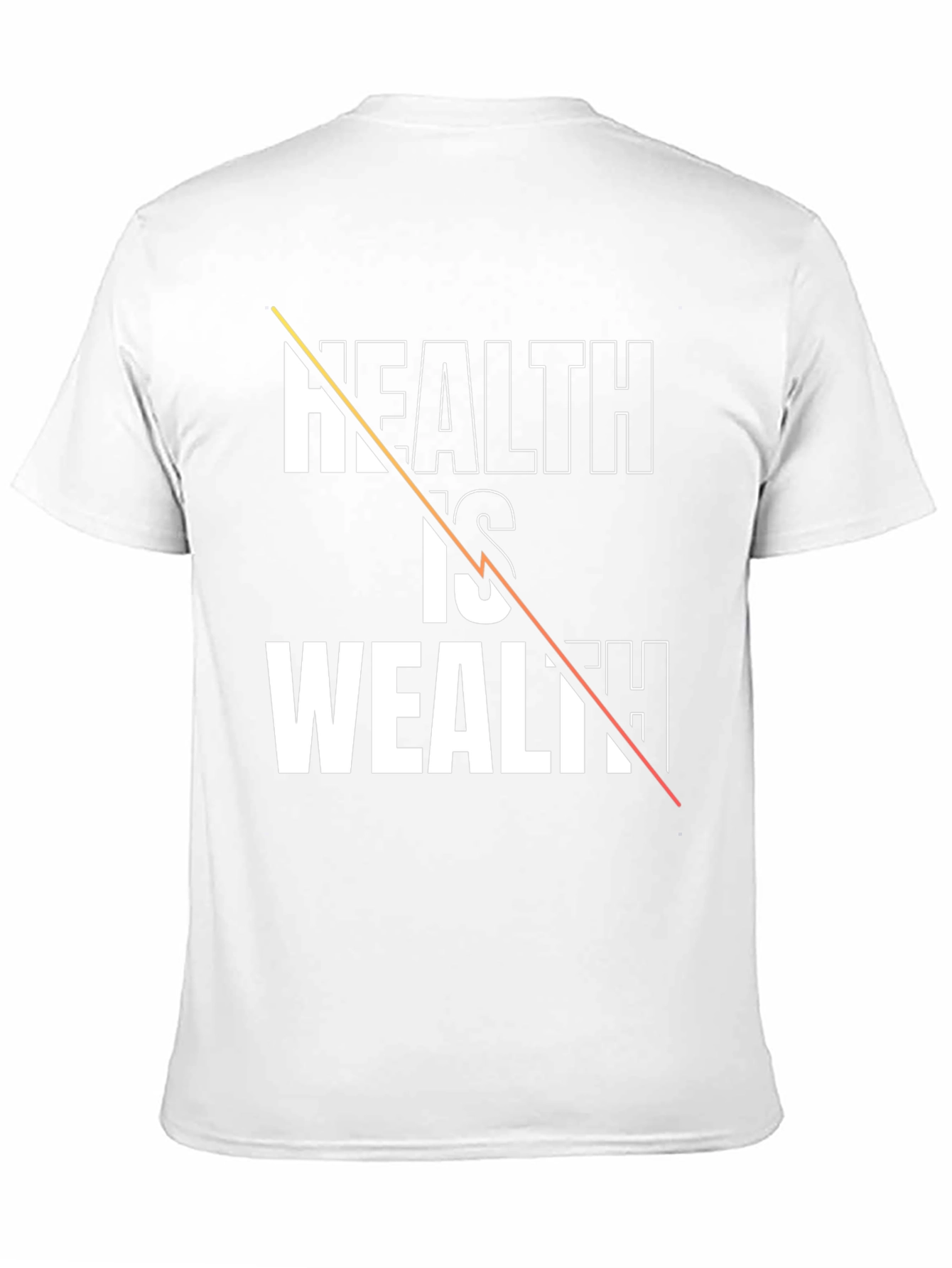 Health is Wealth Graphic T-Shirt