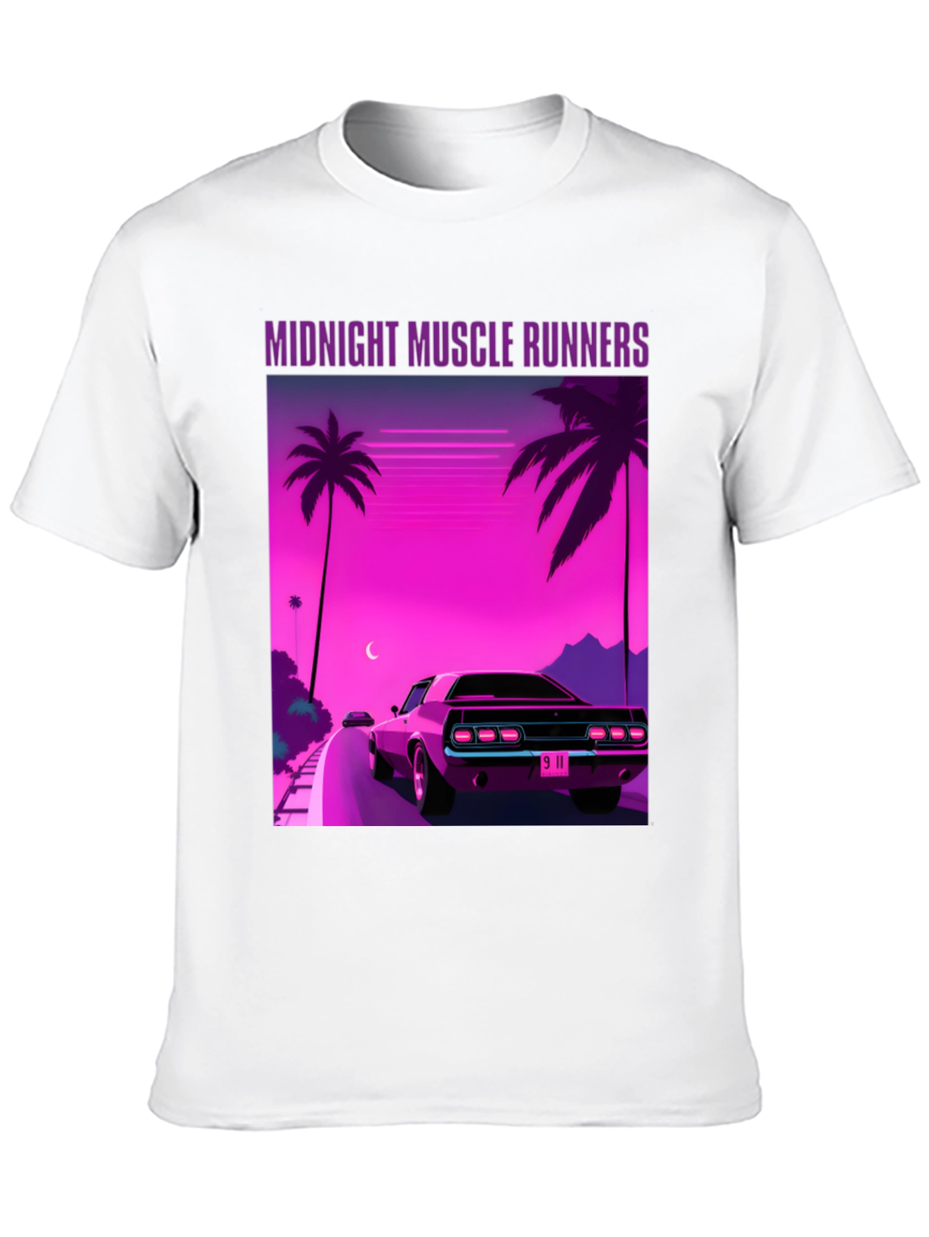 Midnight Muscle Runners Graphic Tee