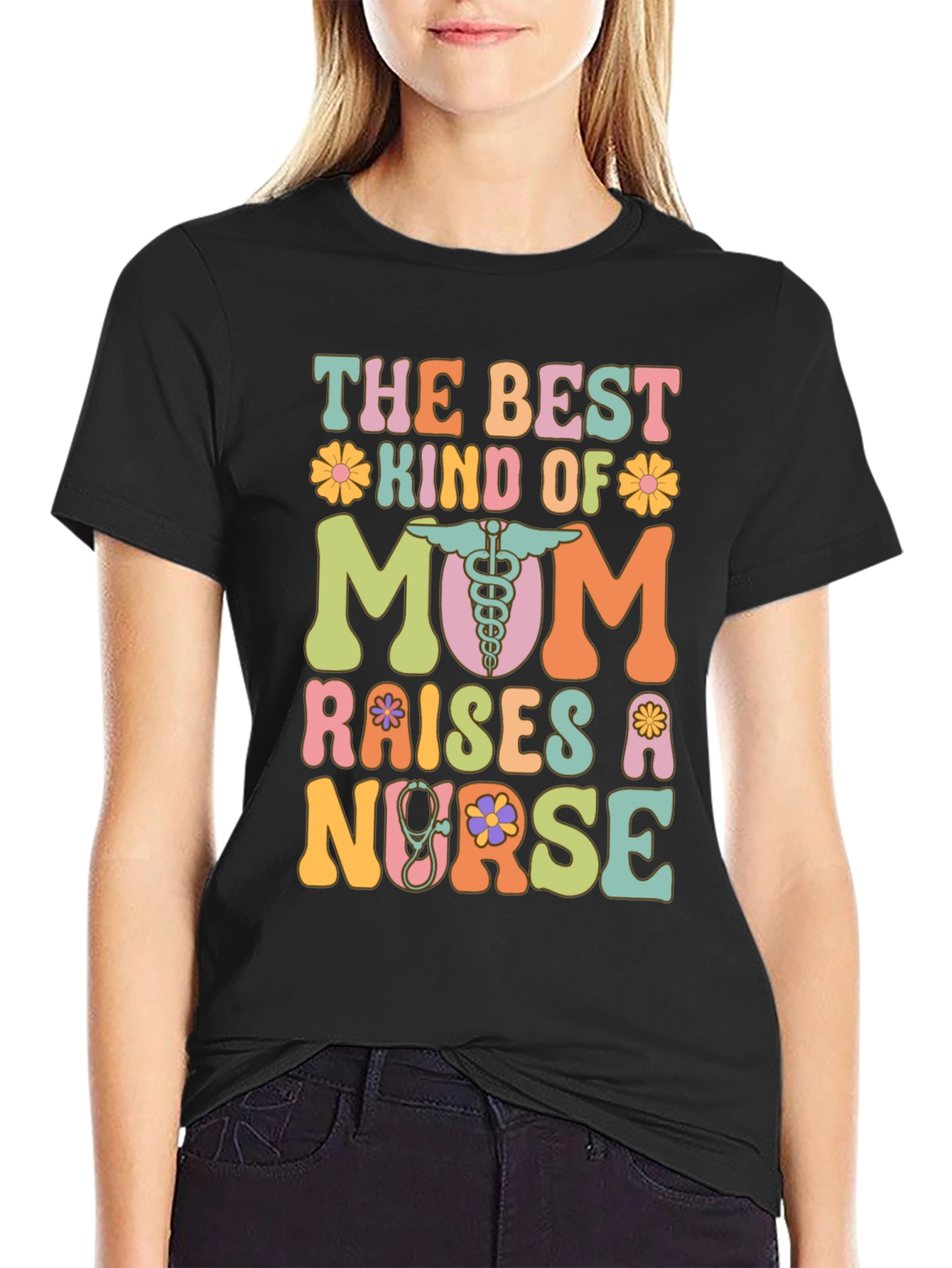 Nurse Mom T-Shirt - The Best Kind of Mom