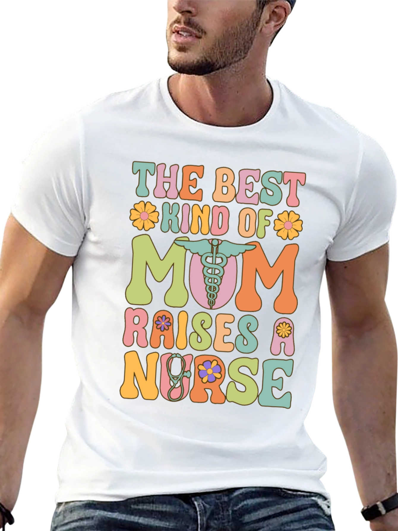 Nurse Mom T-Shirt - The Best Kind of Mom