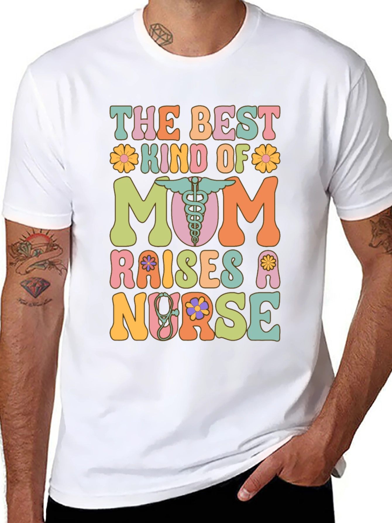 Nurse Mom T-Shirt - The Best Kind of Mom