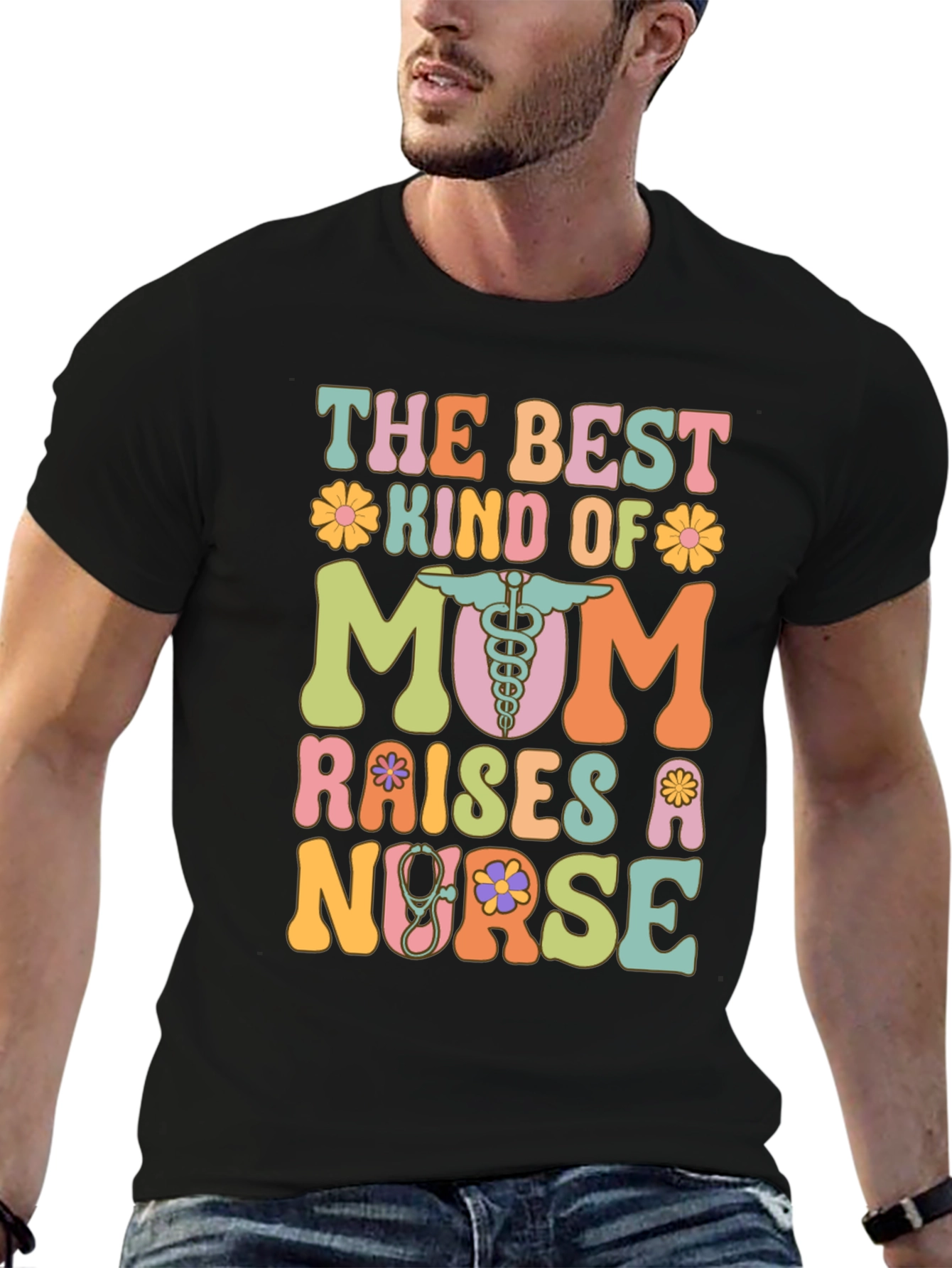 Nurse Mom T-Shirt - The Best Kind of Mom