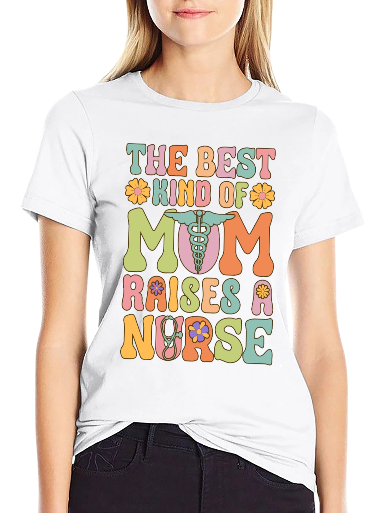 Nurse Mom T-Shirt - The Best Kind of Mom