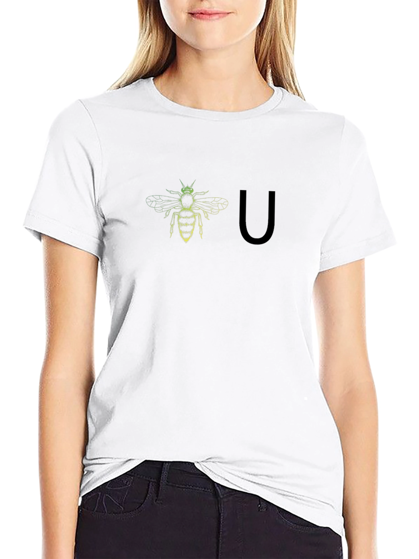 Bee You T-Shirt - Black Graphic Tee