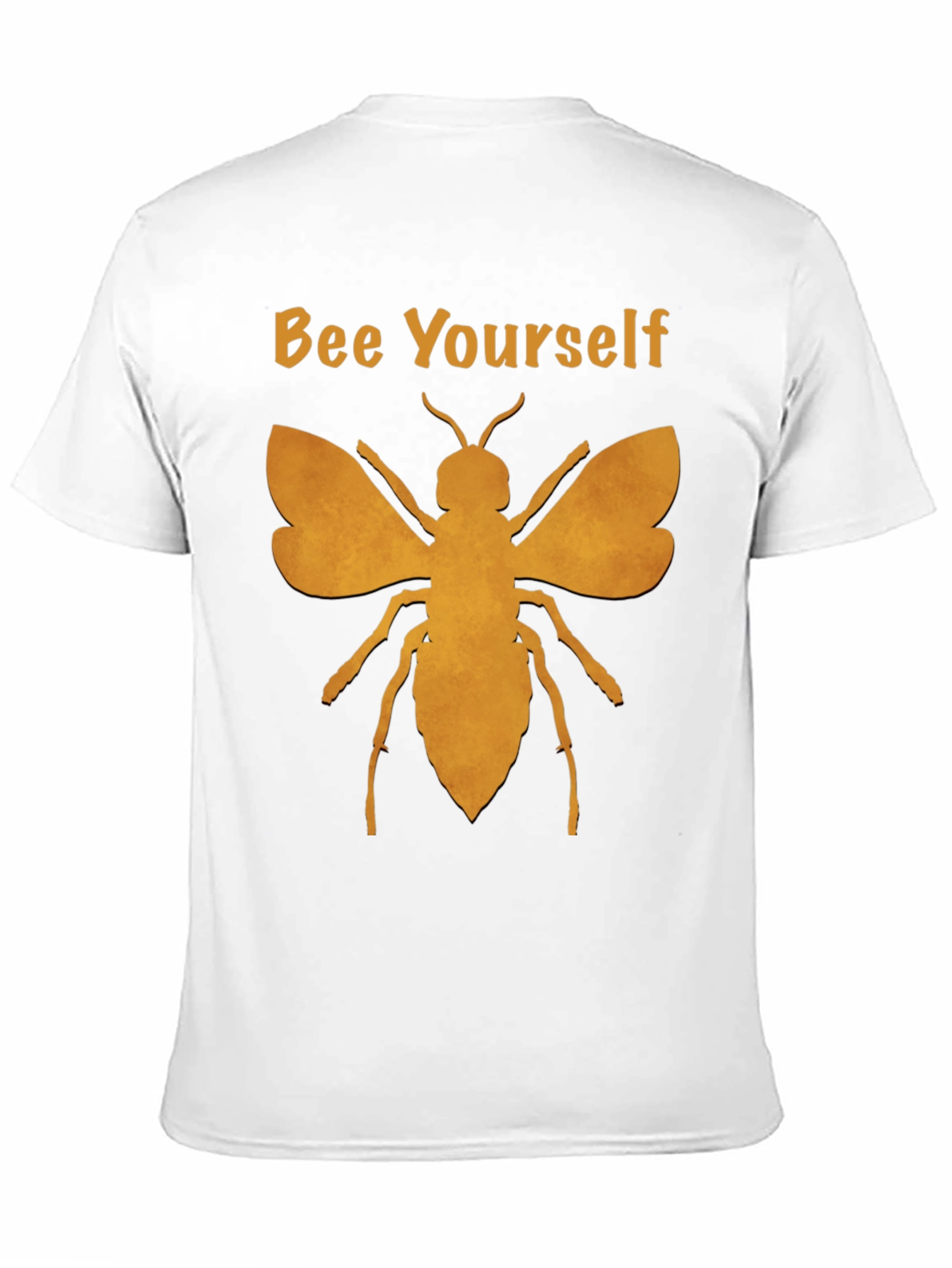 Bee Yourself Graphic T-Shirt - Black Cotton Blend Tee