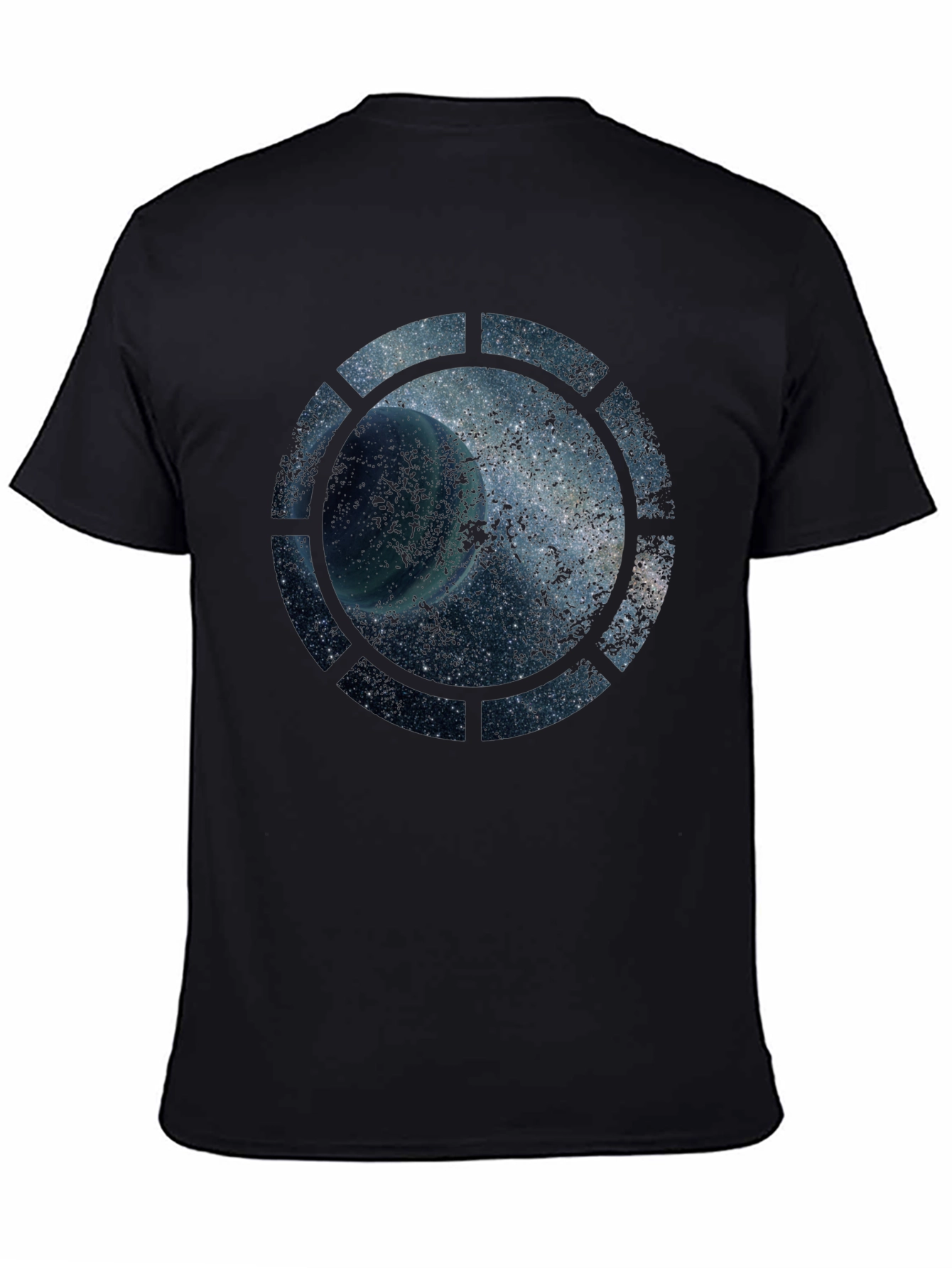 Space Window T-Shirt - Galactic Design