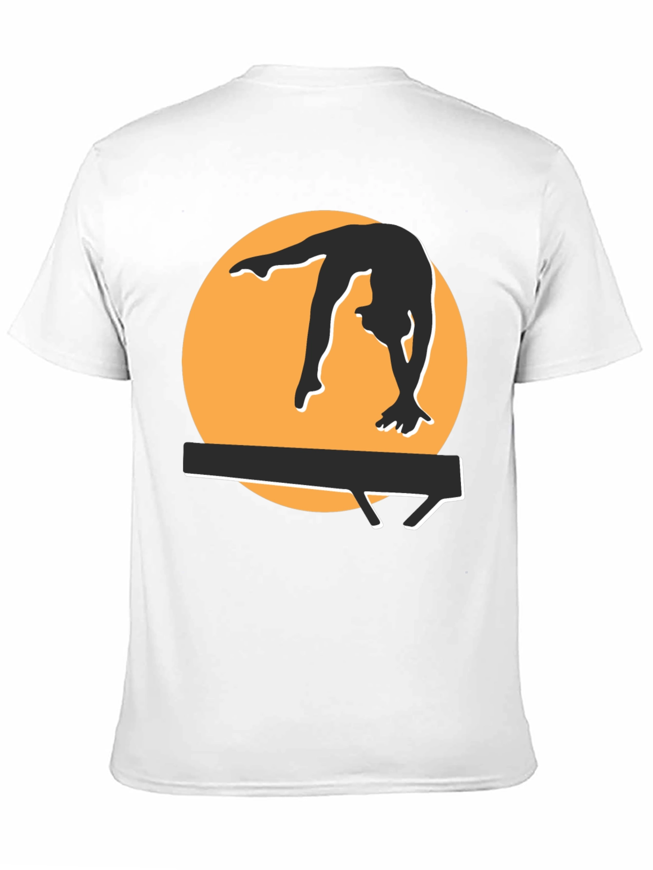 Gymnast Silhouette Graphic Tee