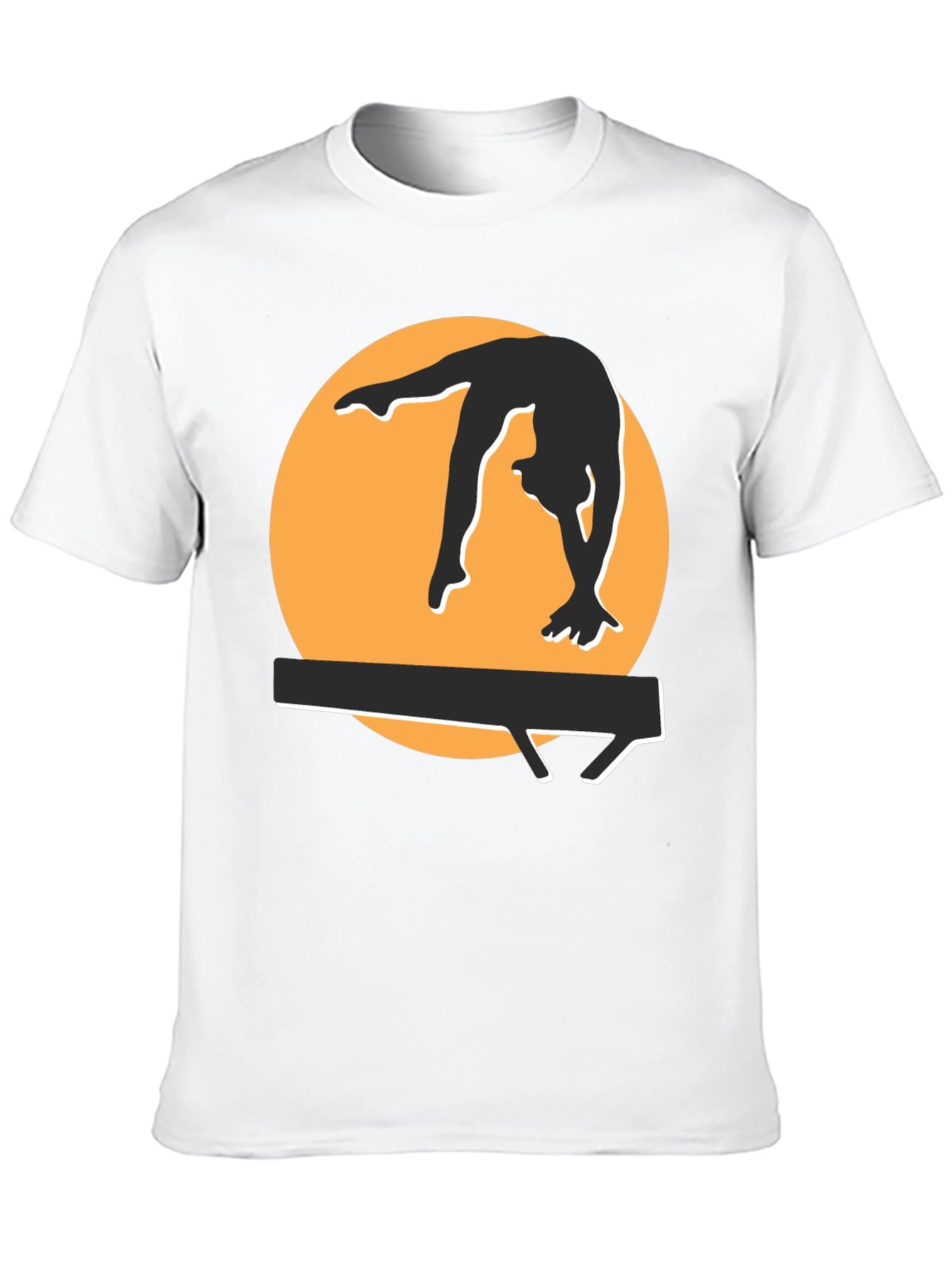 Gymnast Silhouette Graphic Tee