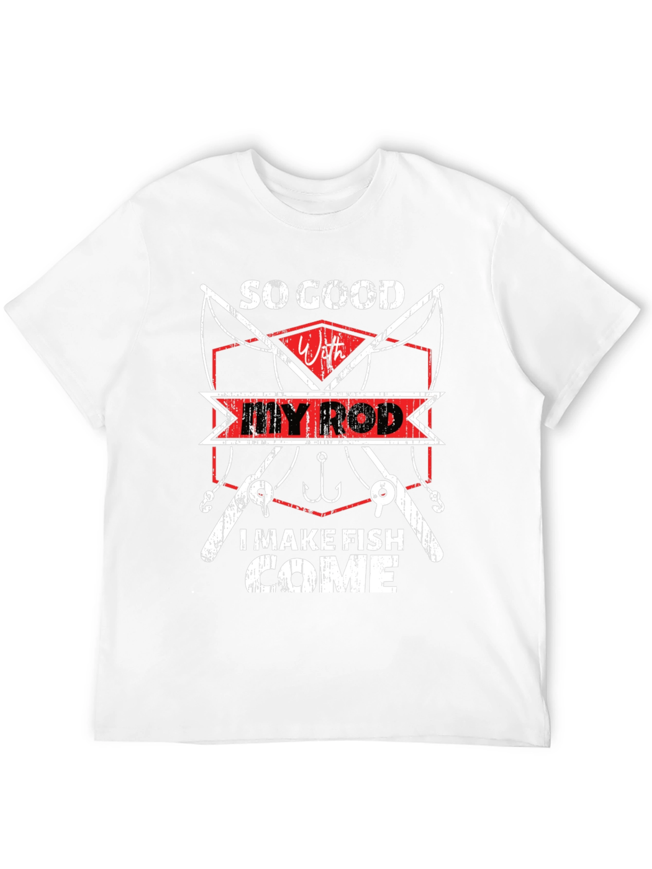 So Good With My Rod T-Shirt Fishing Tee