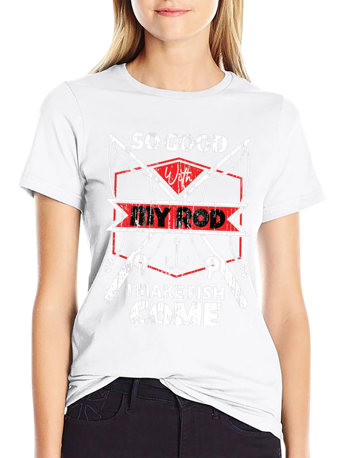So Good With My Rod T-Shirt Fishing Tee
