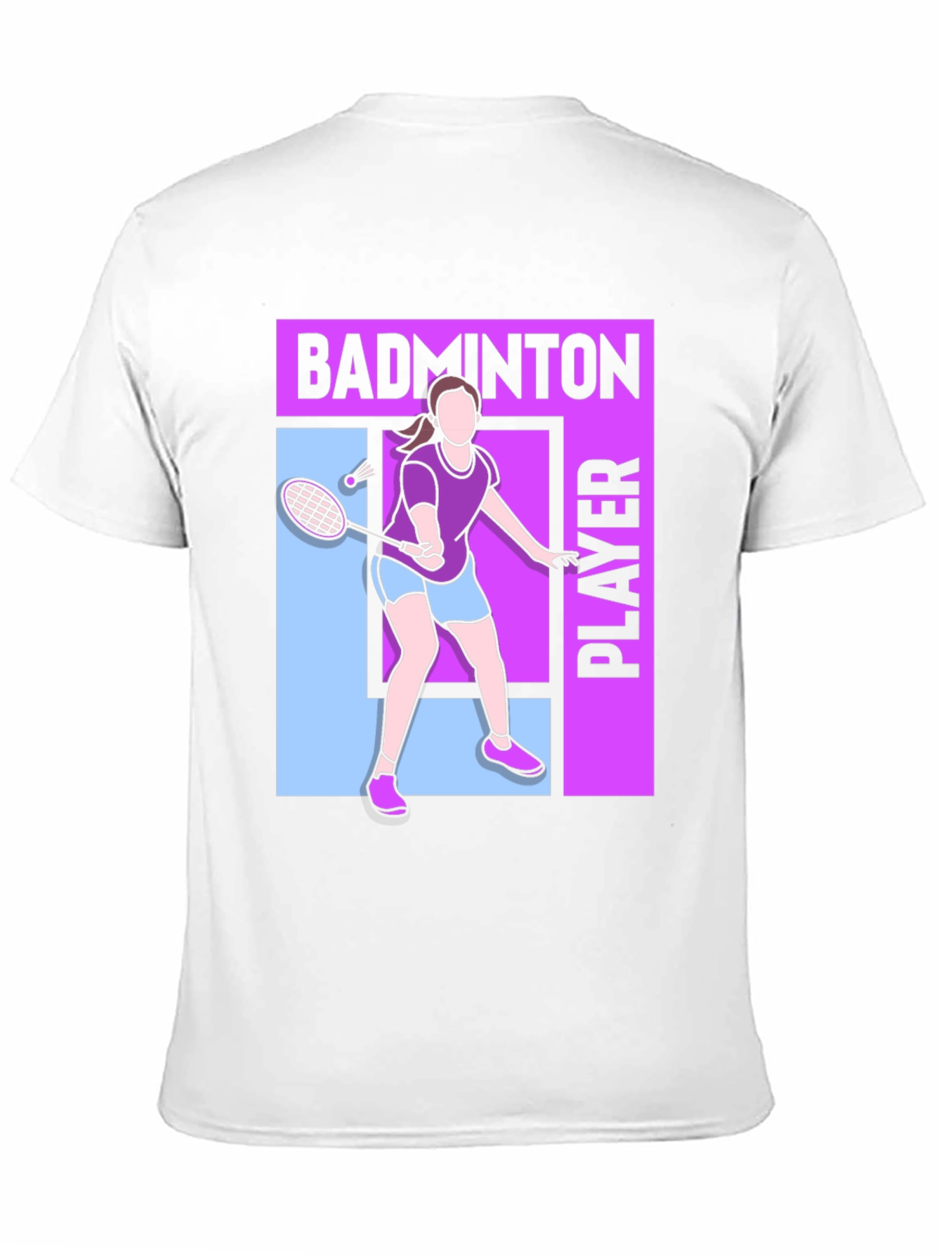 Badminton Player Graphic Tee - Unisex