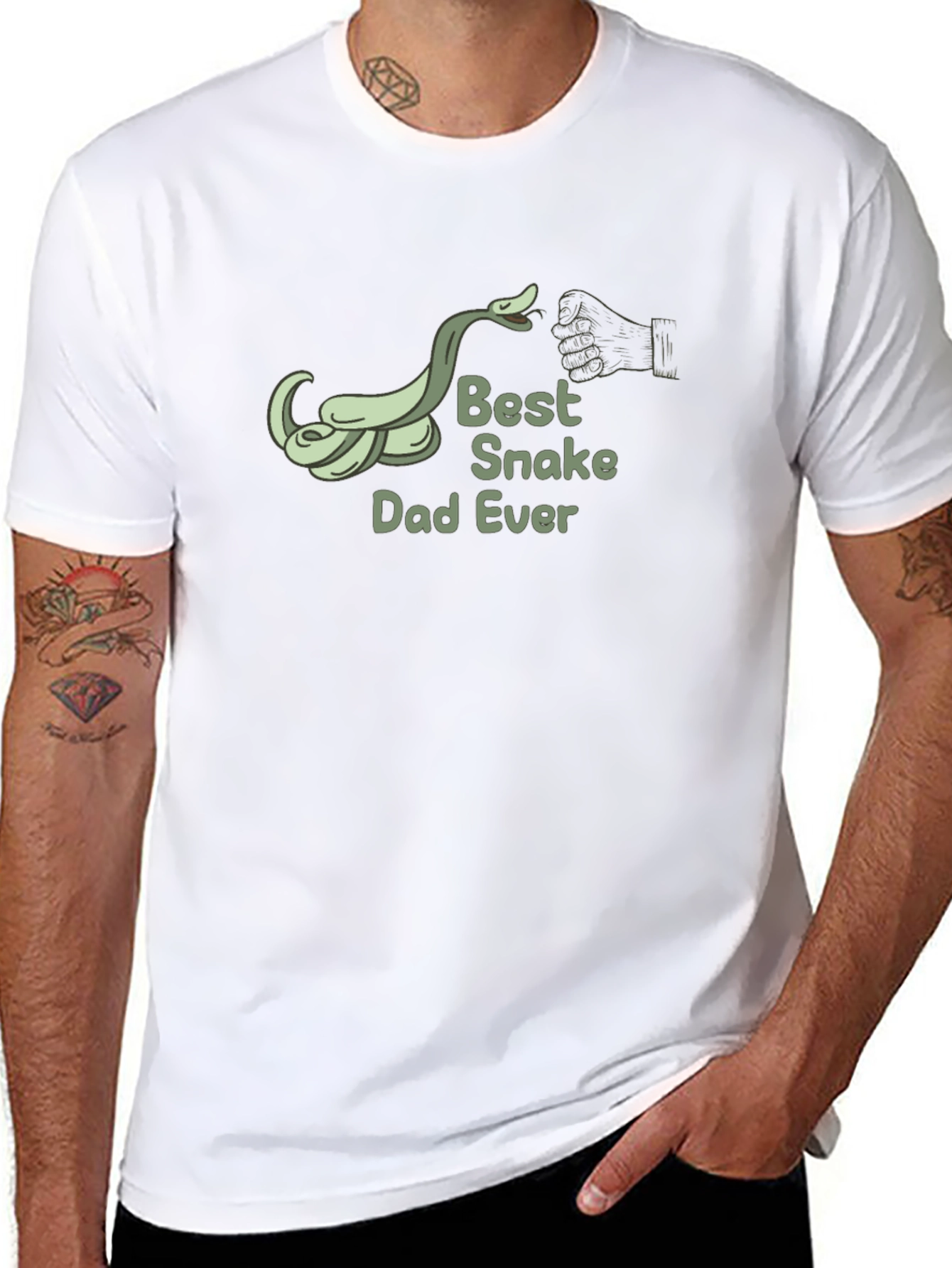 Best Snake Dad Ever - Graphic Tee