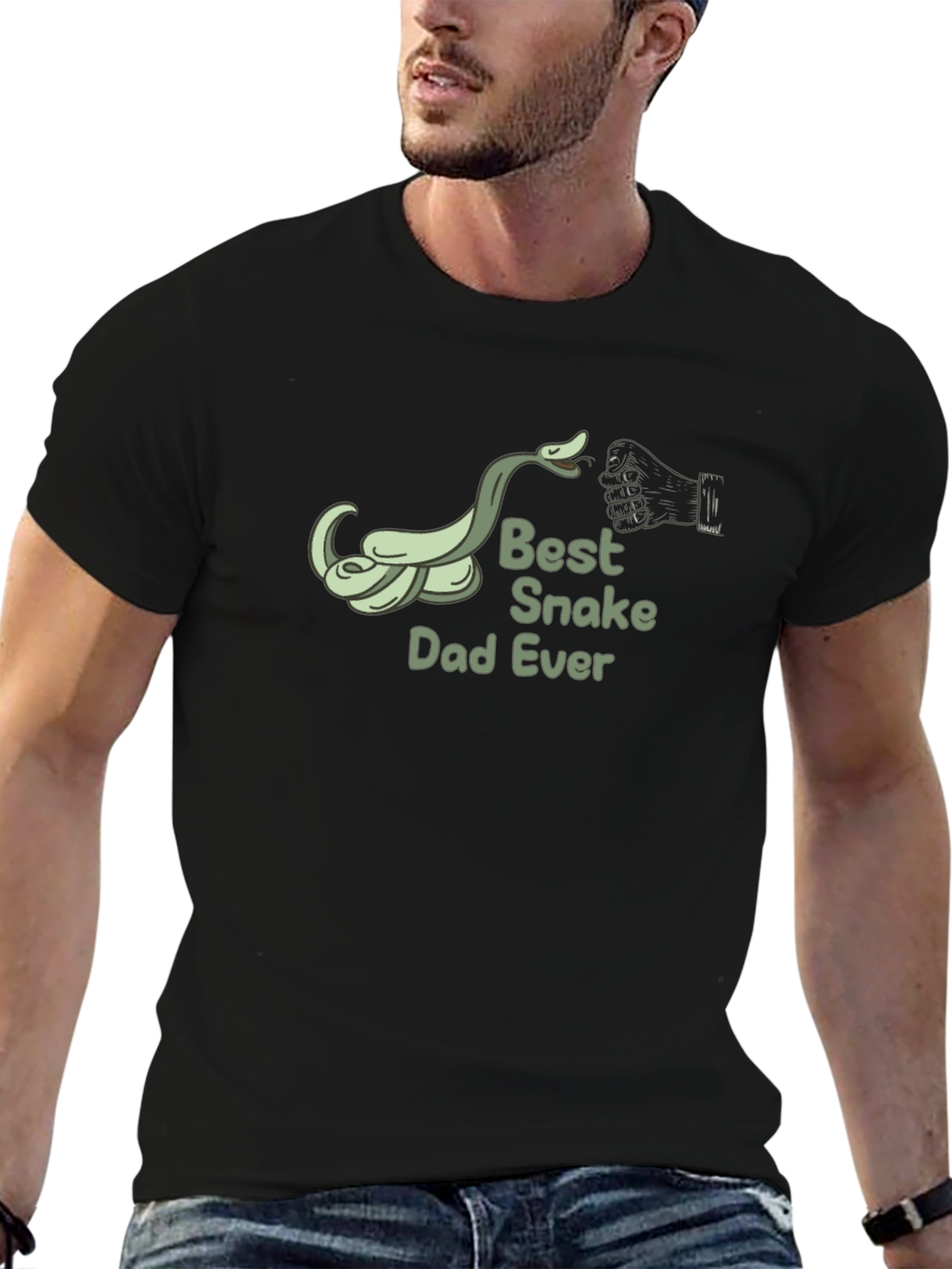 Best Snake Dad Ever - Graphic Tee