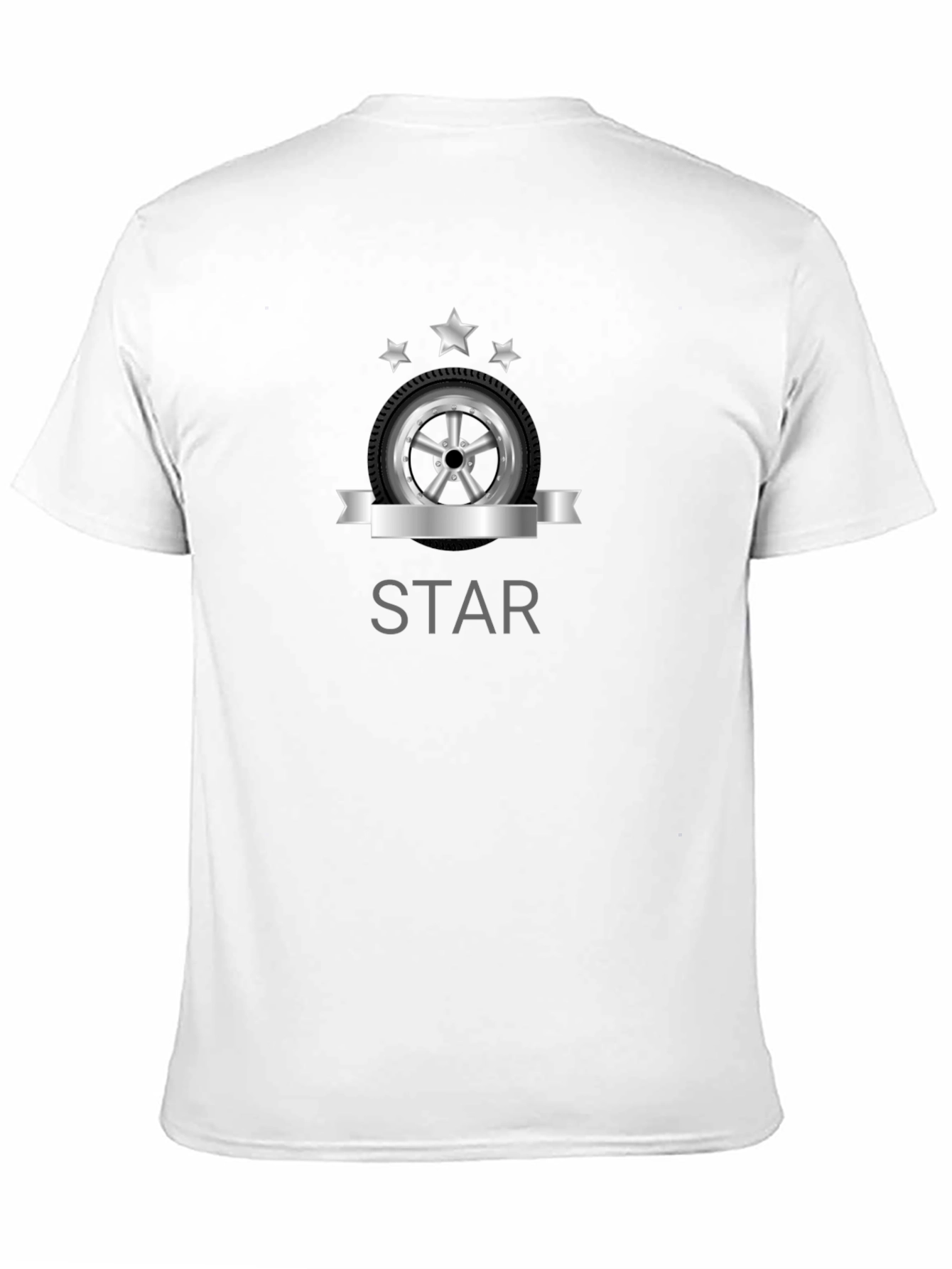 Star Wheel Graphic Tee - Premium Comfort