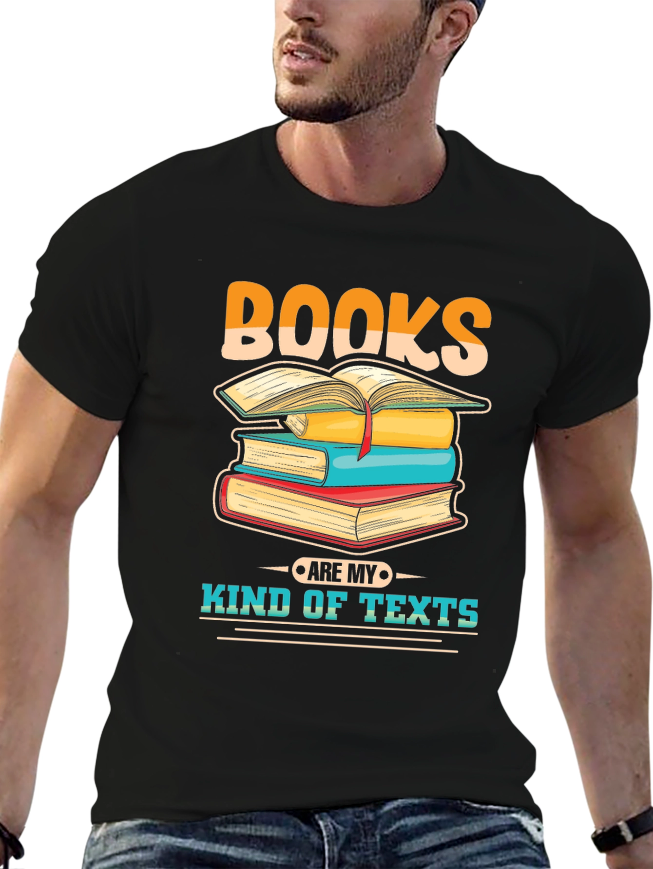 Books are my kind of texts T-shirt