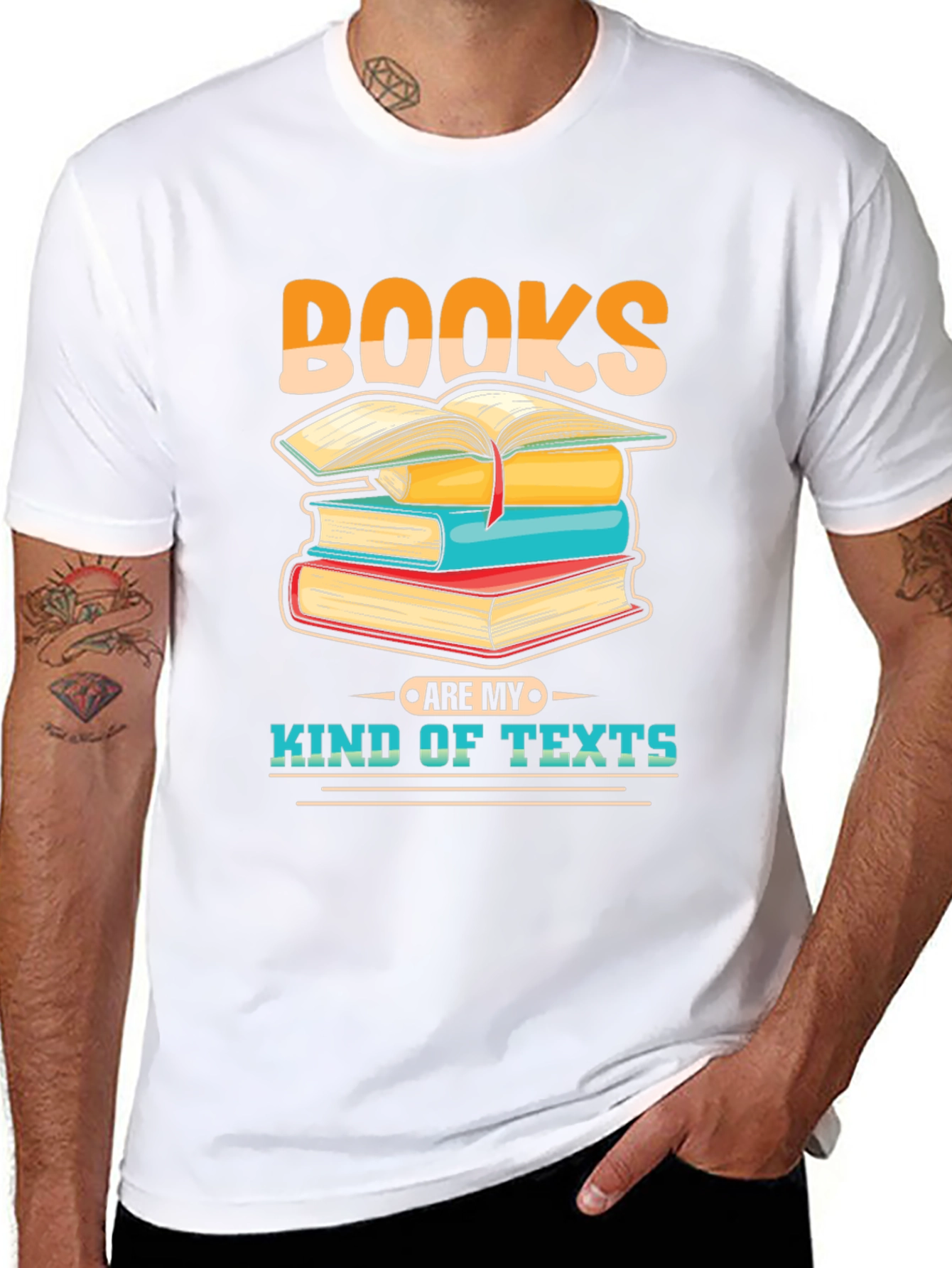 Books are my kind of texts T-shirt