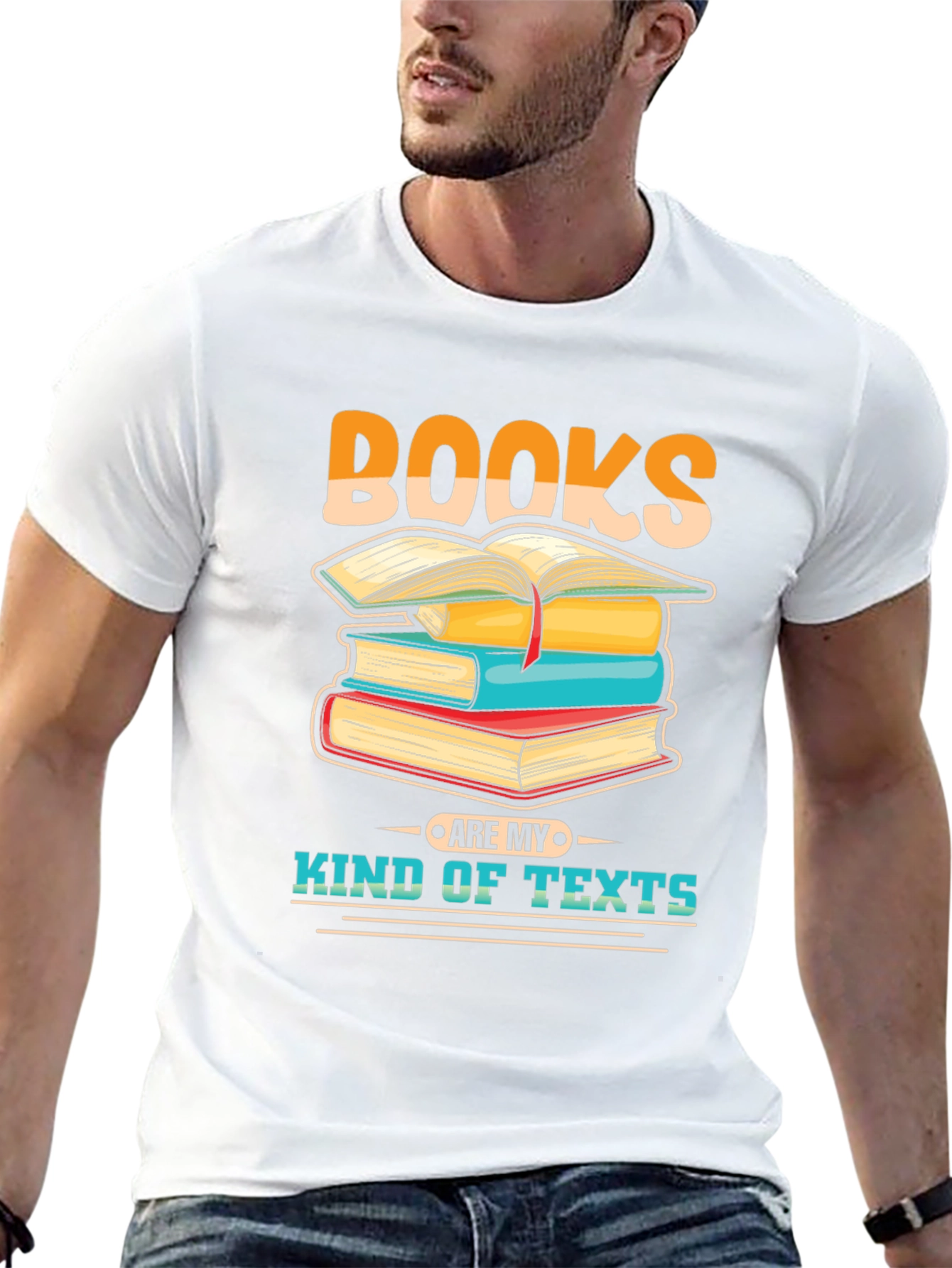 Books are my kind of texts T-shirt