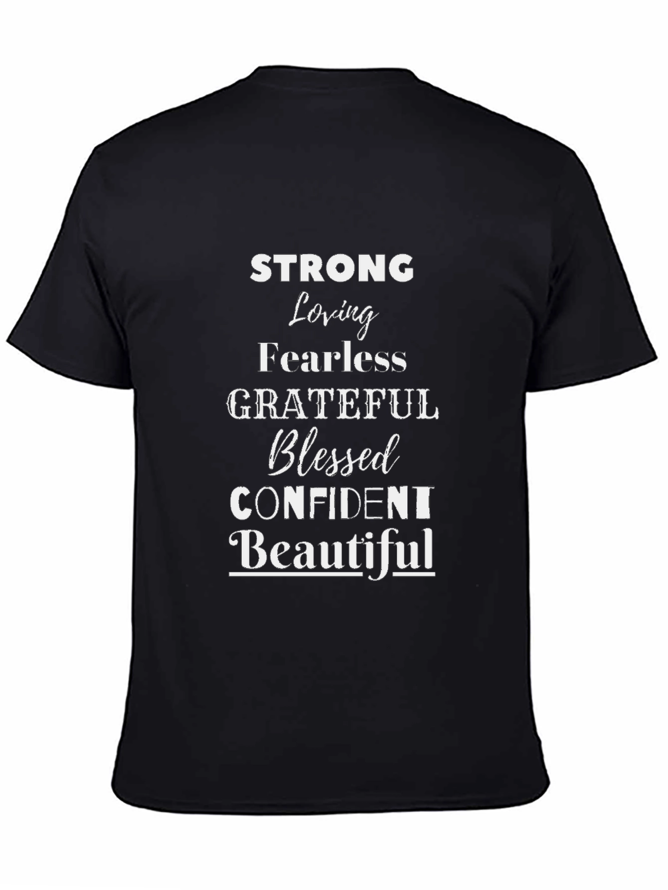 Strong Womens T-Shirt - Motivational Tee