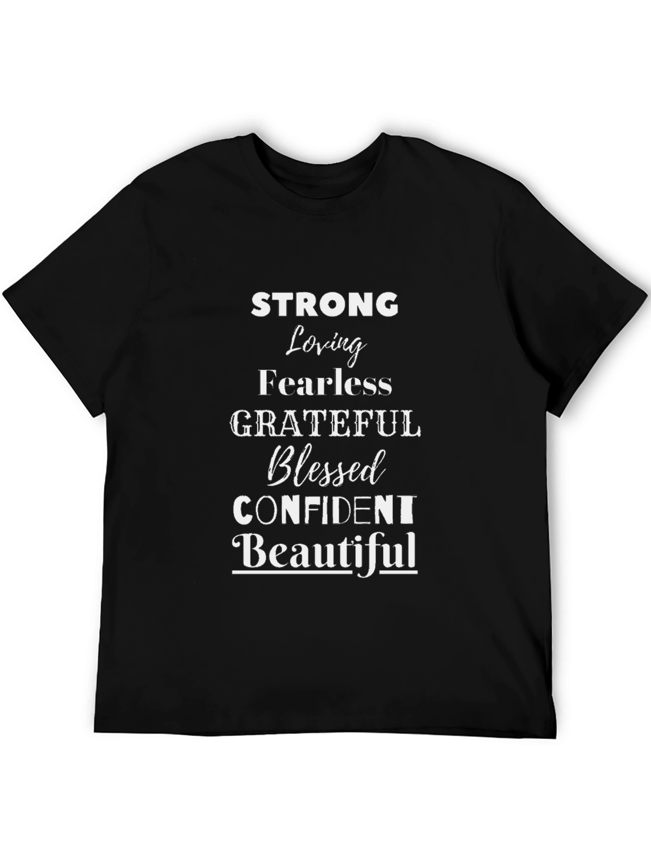 Strong Womens T-Shirt - Motivational Tee