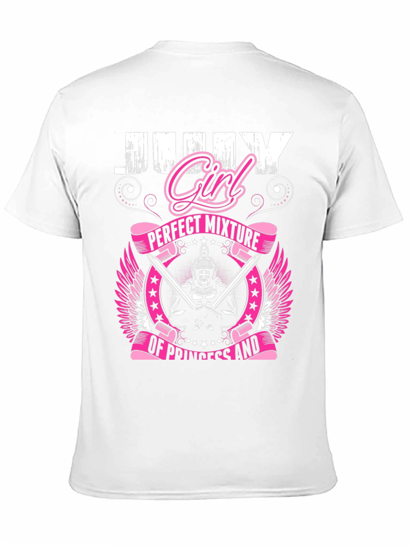July Girl T-Shirt: Perfect Mixture Princess Warrior Tee