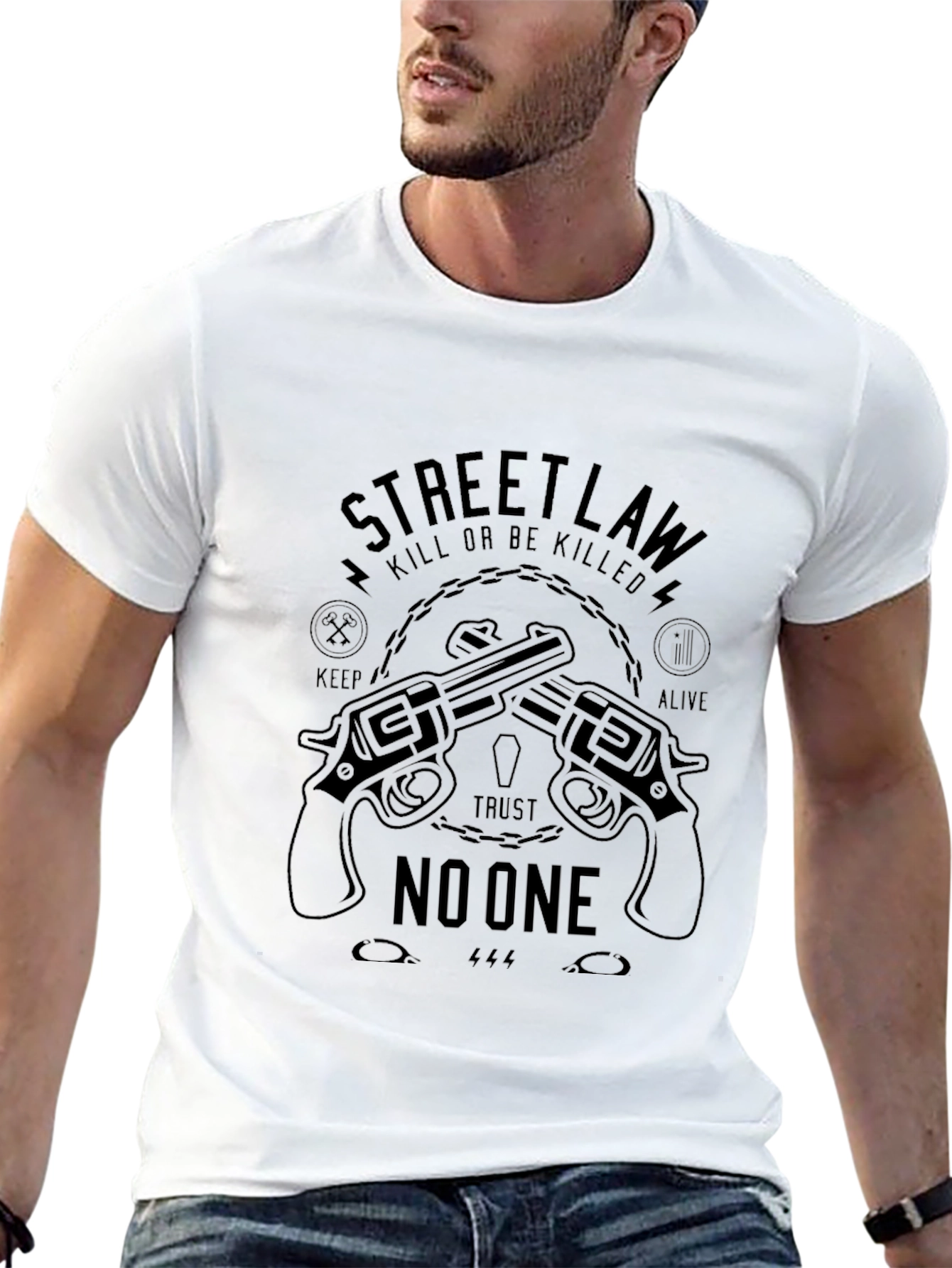 Street Law Graphic Tee