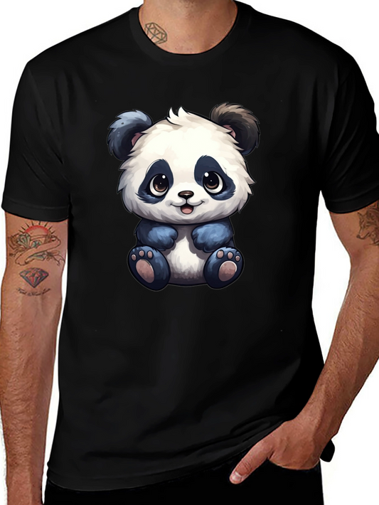 Cute Panda Bear Graphic T-Shirt