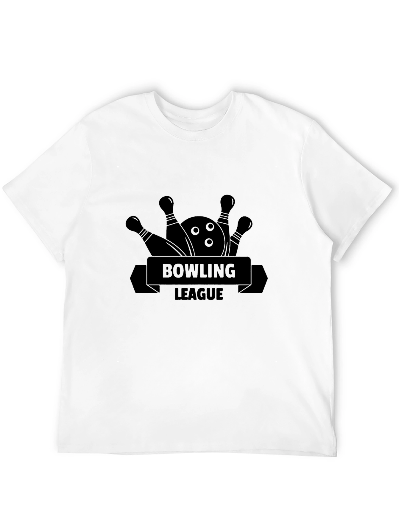 Bowling League Graphic T-Shirt