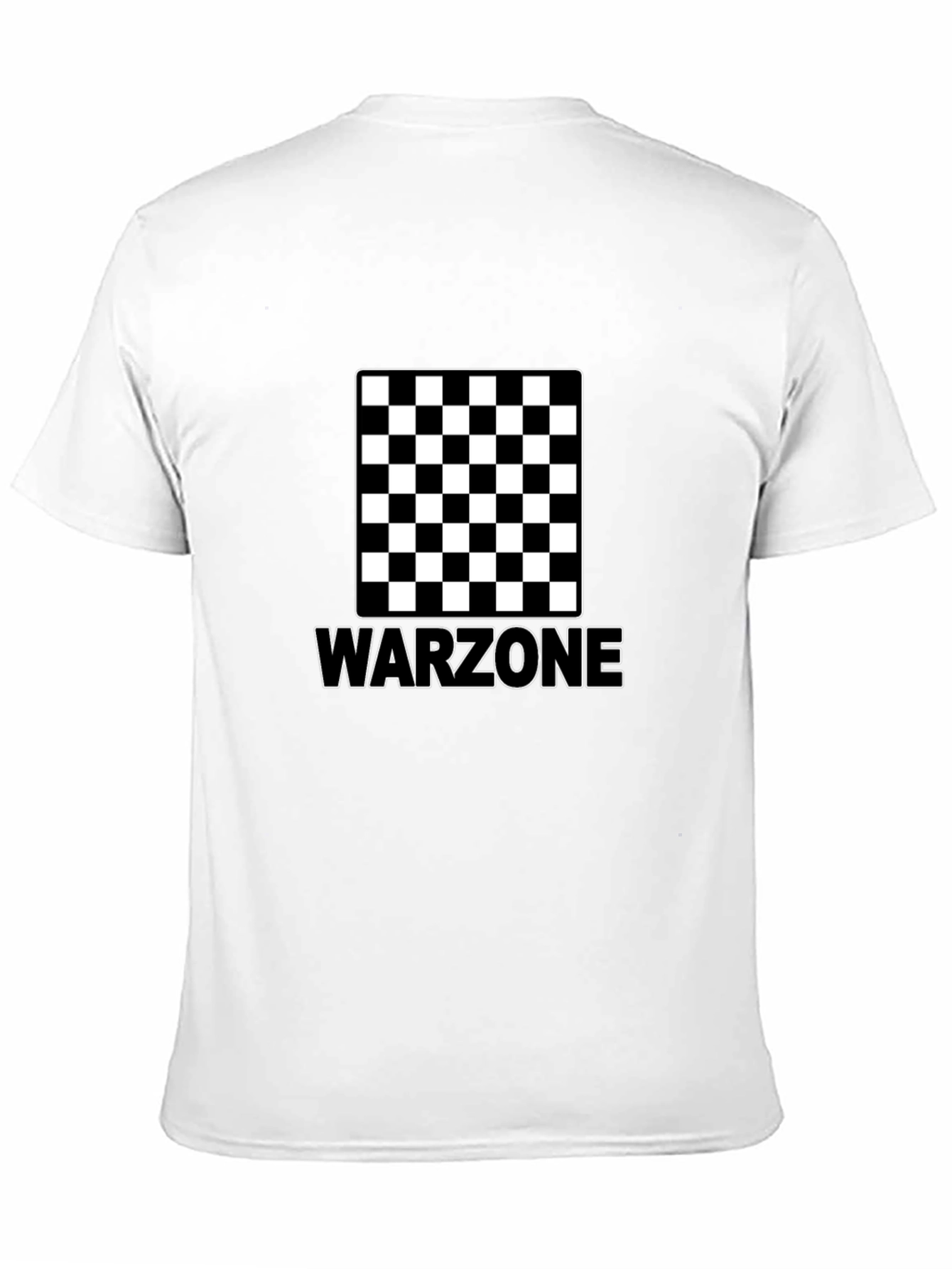 Warzone Checkerboard Black T-Shirt