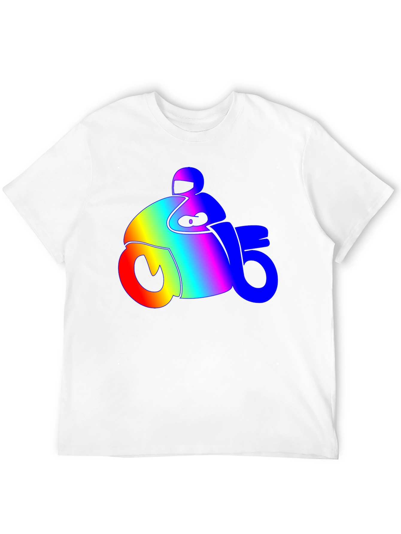Rainbow Motorcycle T-Shirt