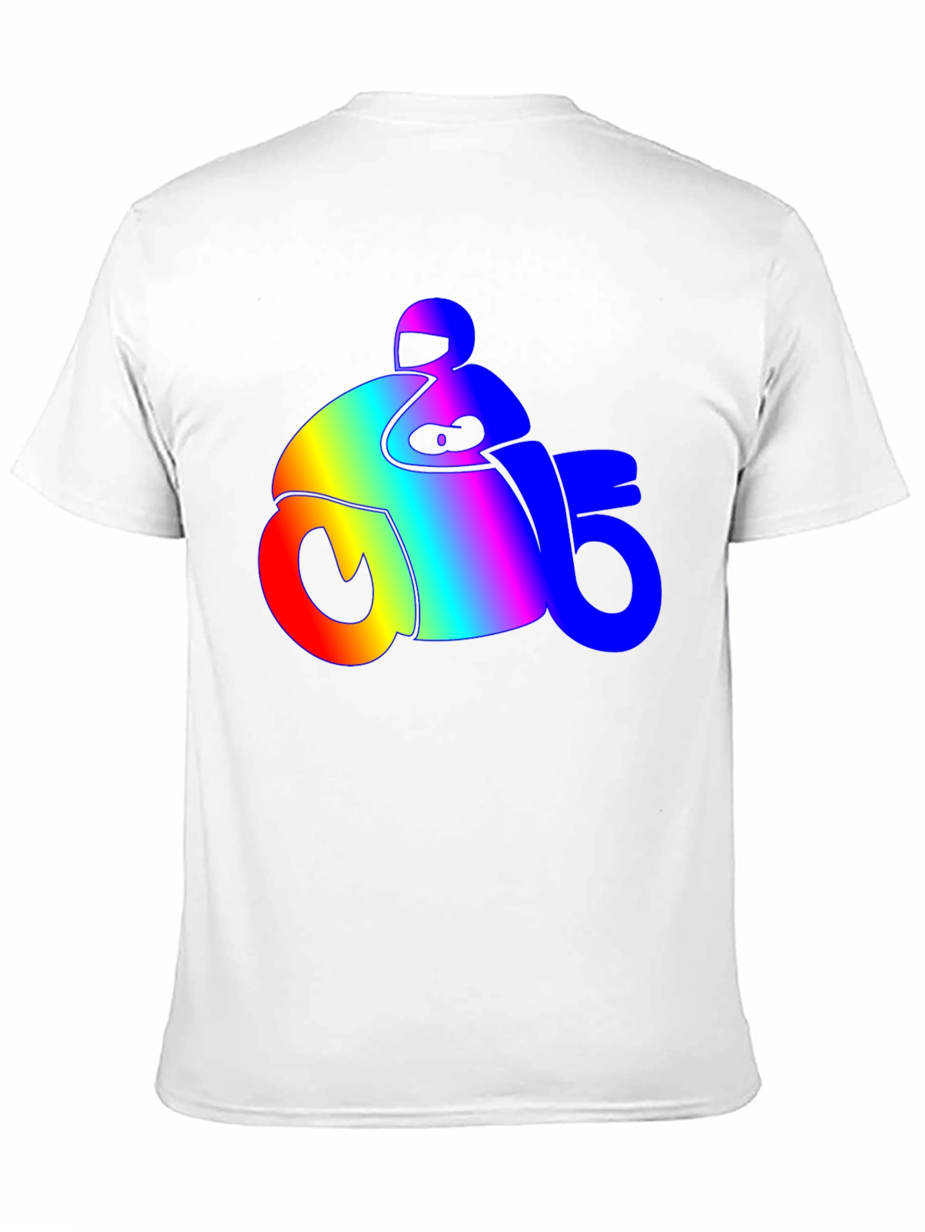 Rainbow Motorcycle T-Shirt