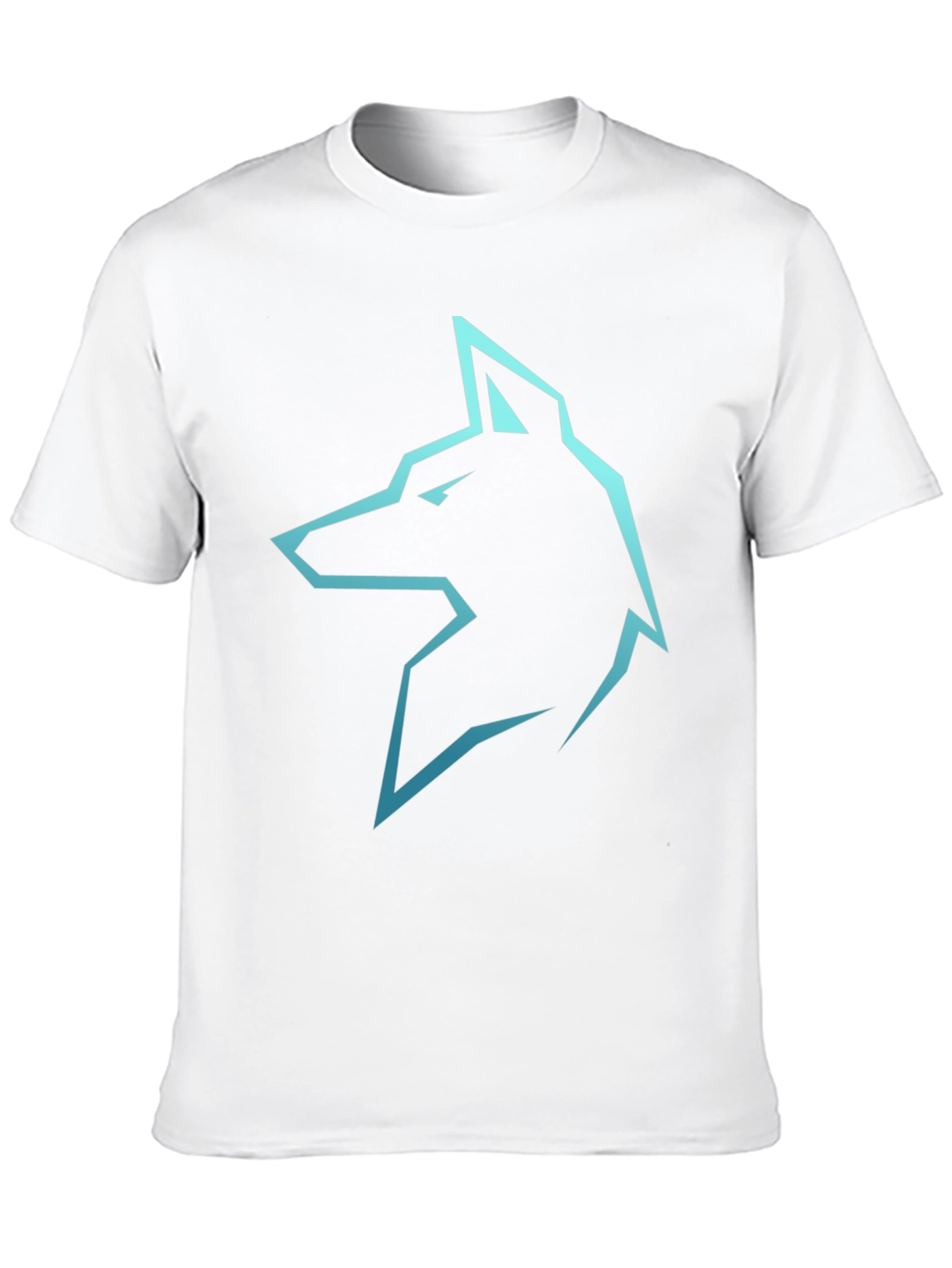 Cool Wolf Graphic Black T-Shirt