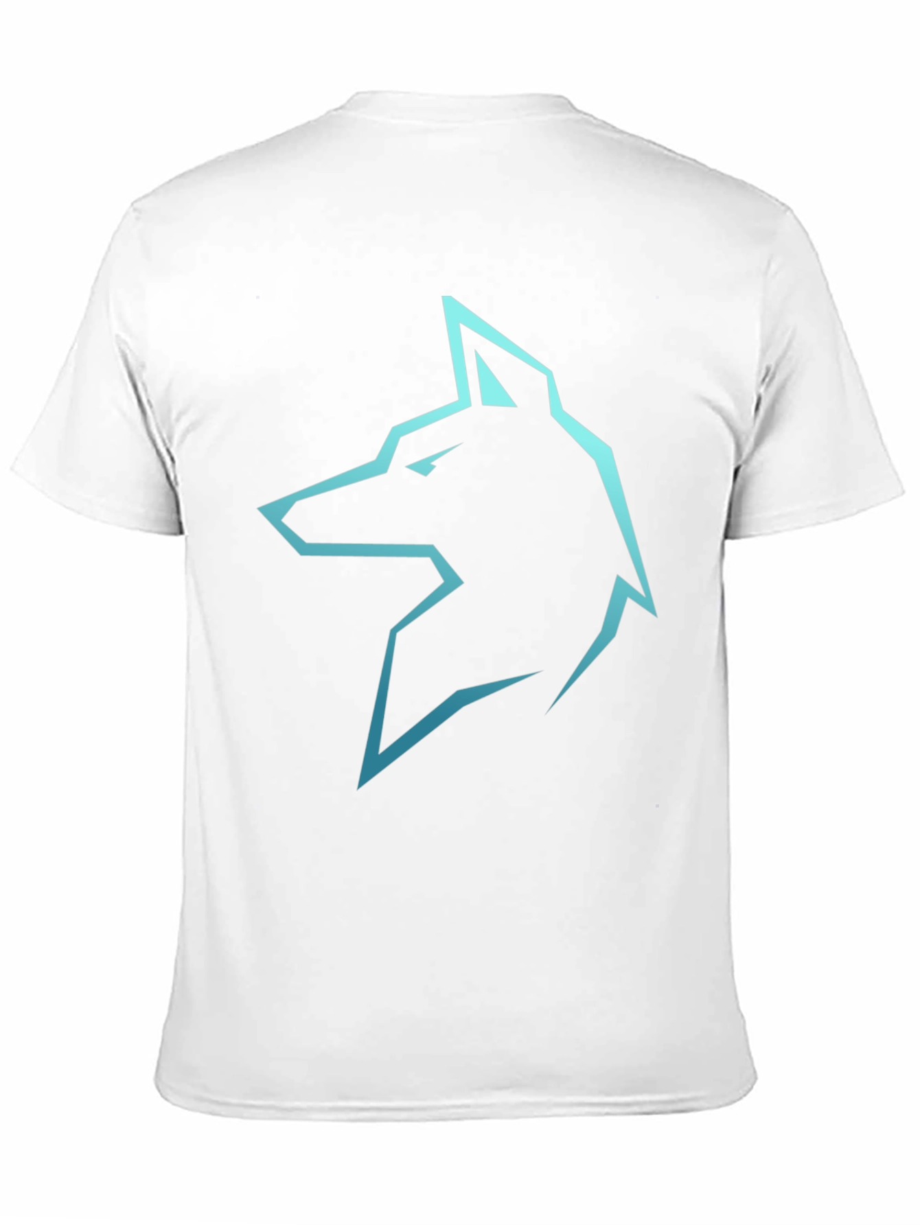 Cool Wolf Graphic Black T-Shirt