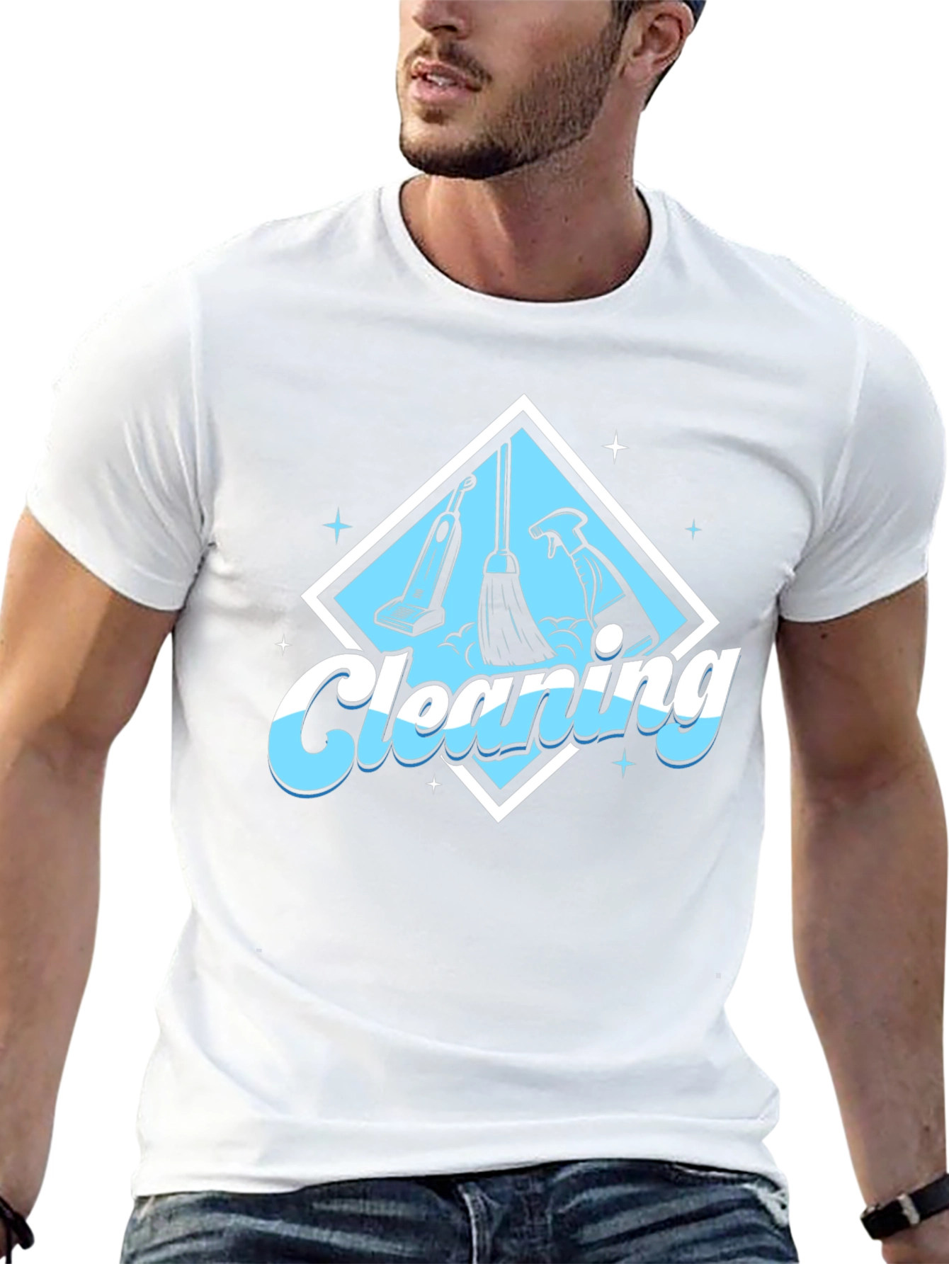 Cleaning Crew Graphic Tee