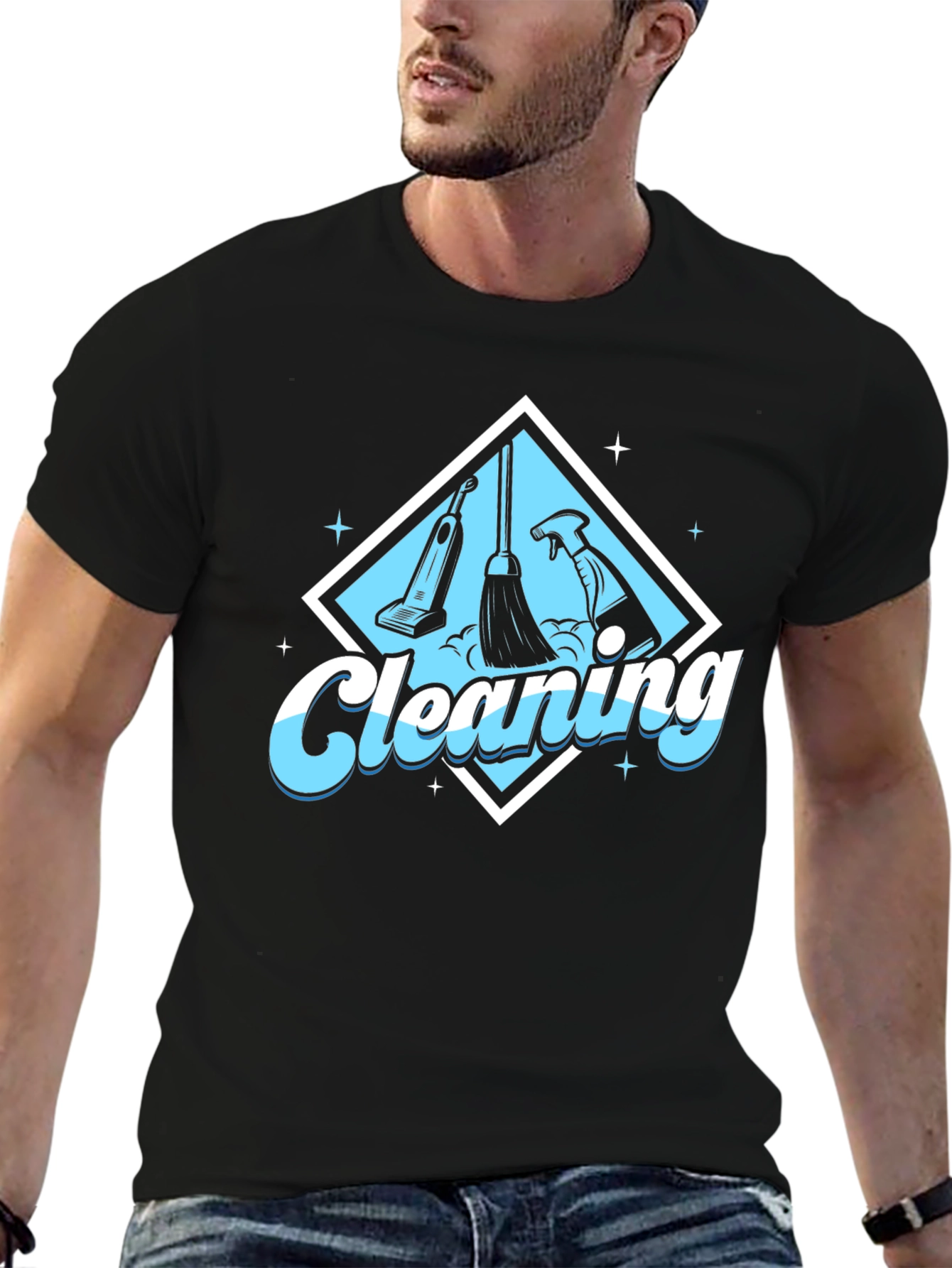 Cleaning Crew Graphic Tee